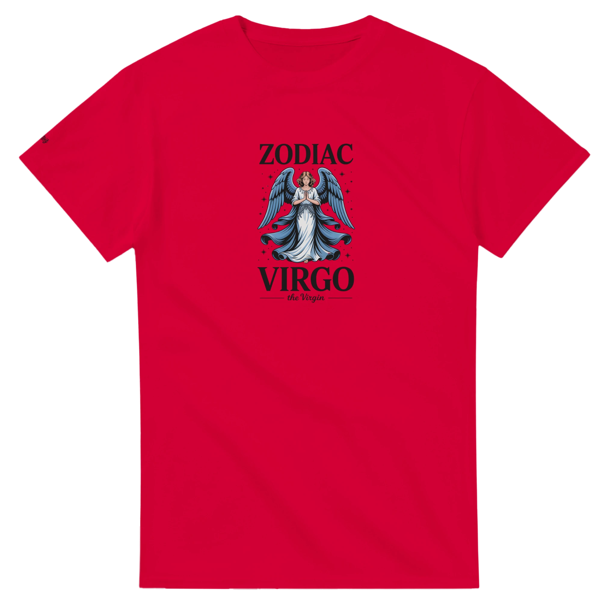 Virgo Astrology T-Shirt print close-up - All Teez