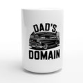 Dads Domain Classic Car Mechanic Coffee Mug 15oz Ceramic - All Teez