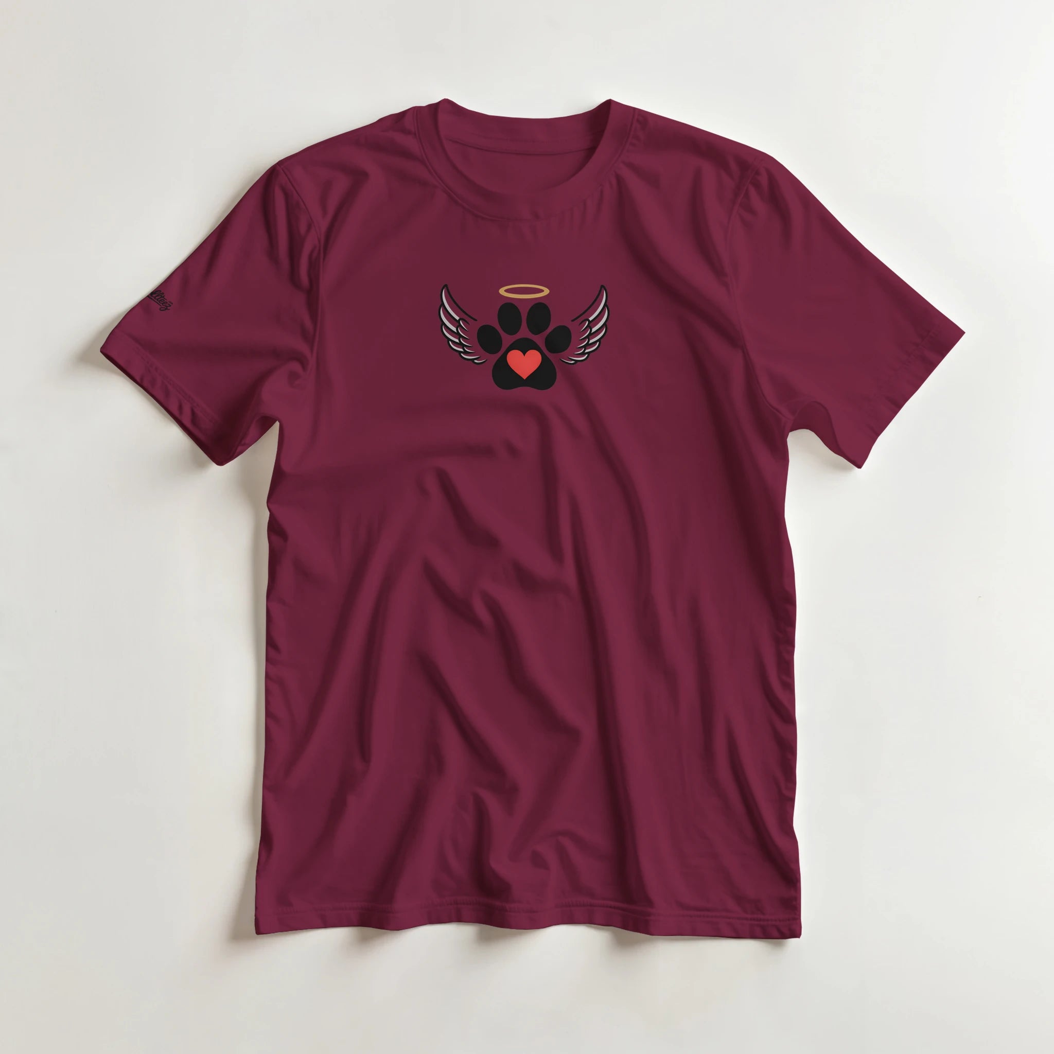 Memorial Dog Mom T-Shirt print close-up - All Teez