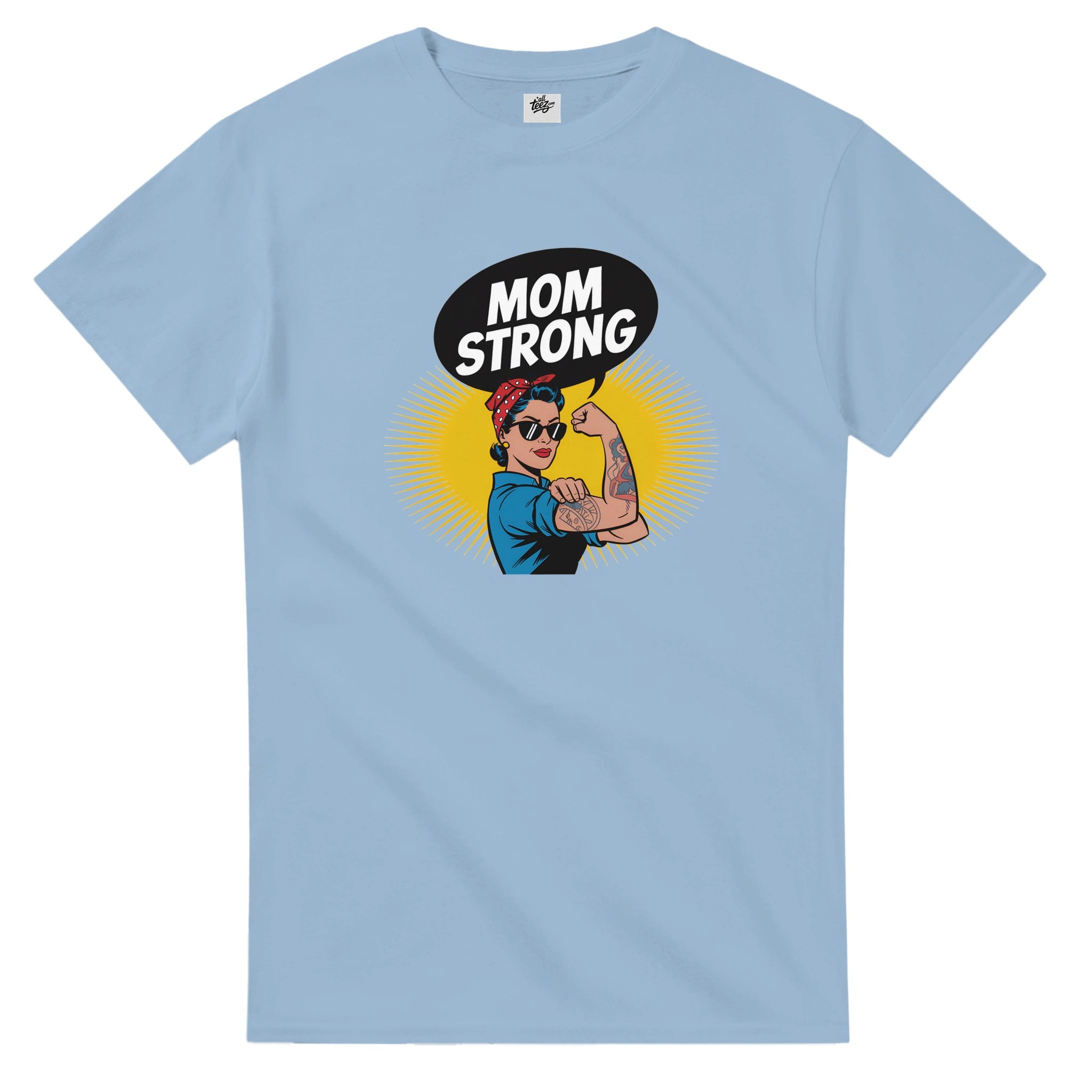 Rock of the Family Mom T-Shirt detail - All Teez