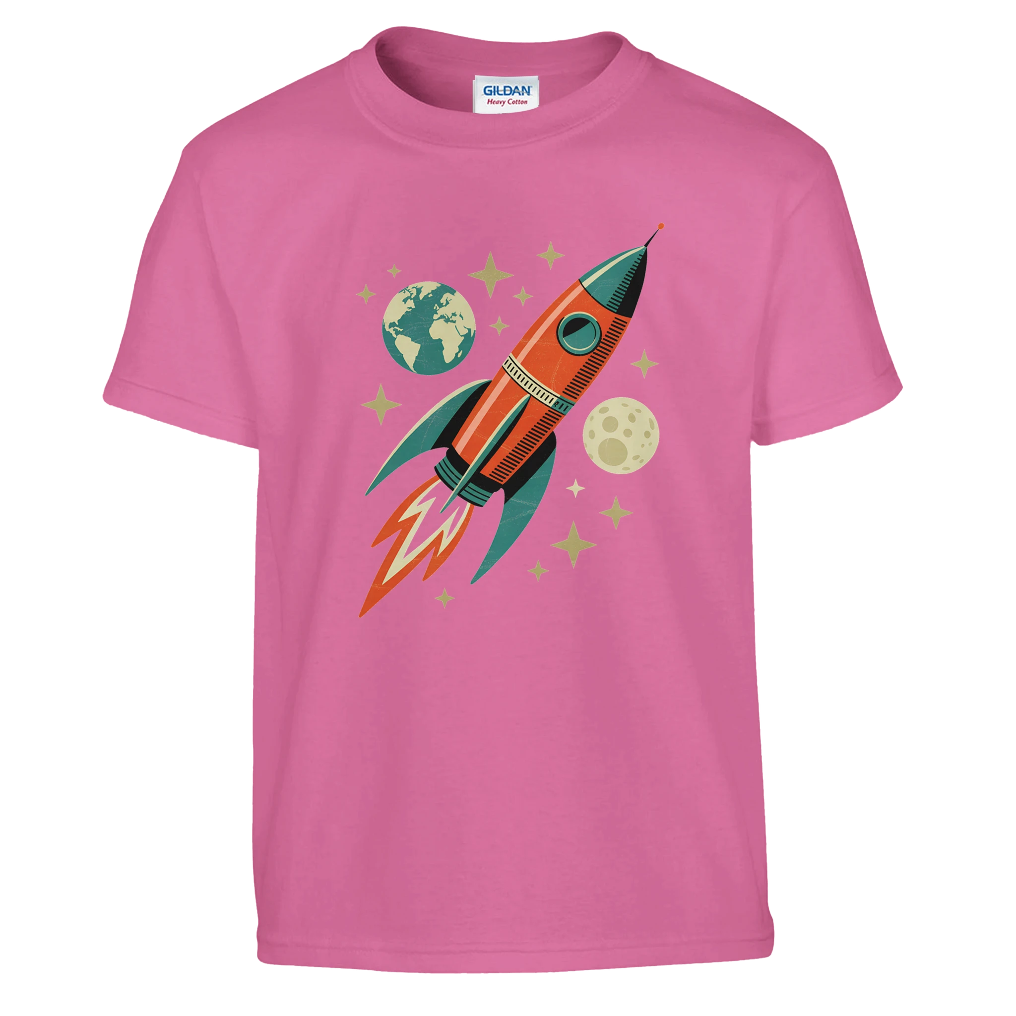 Kids Space Explorer T-Shirt back view - All Teez