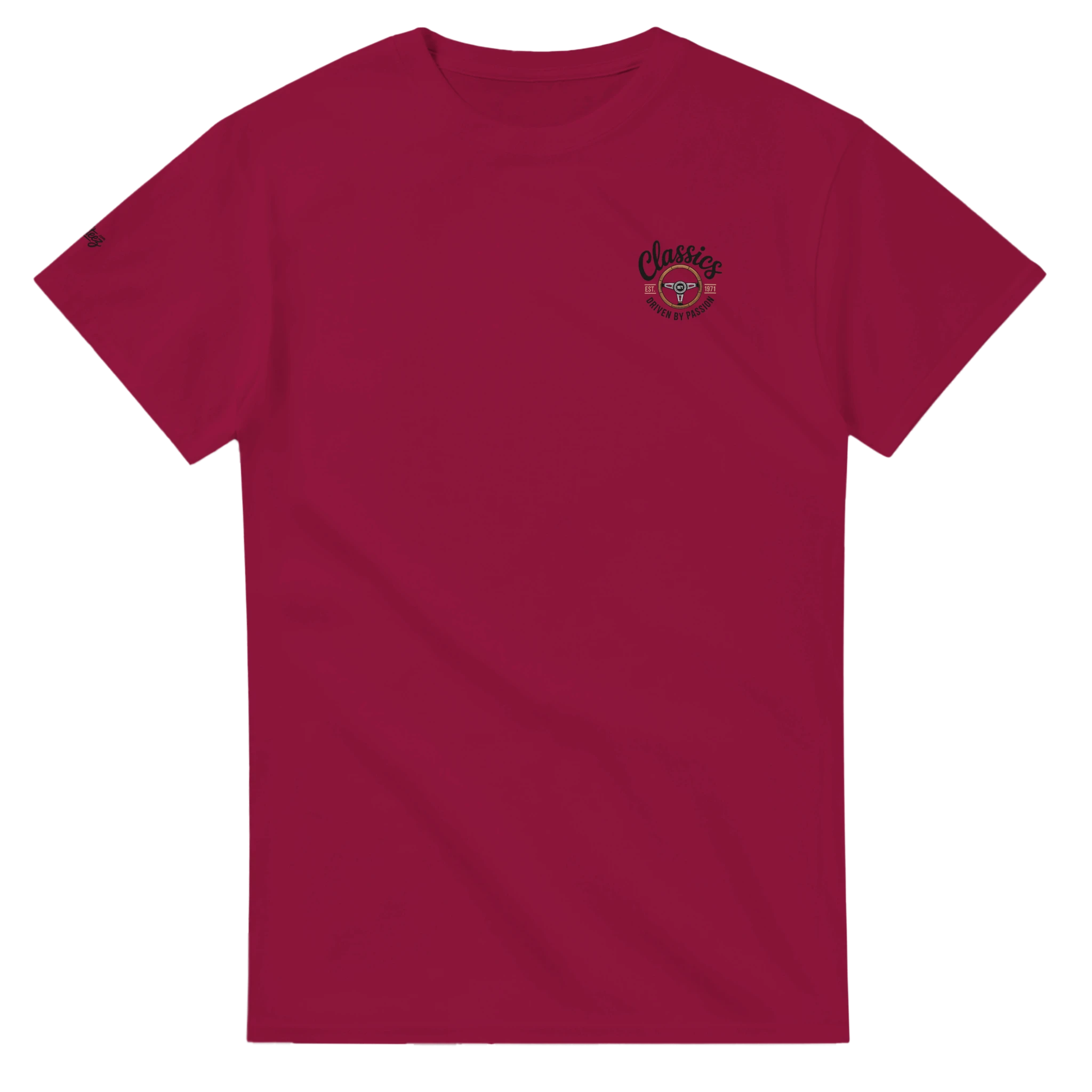 Vintage Classic Car T-Shirt flat lay - All Teez