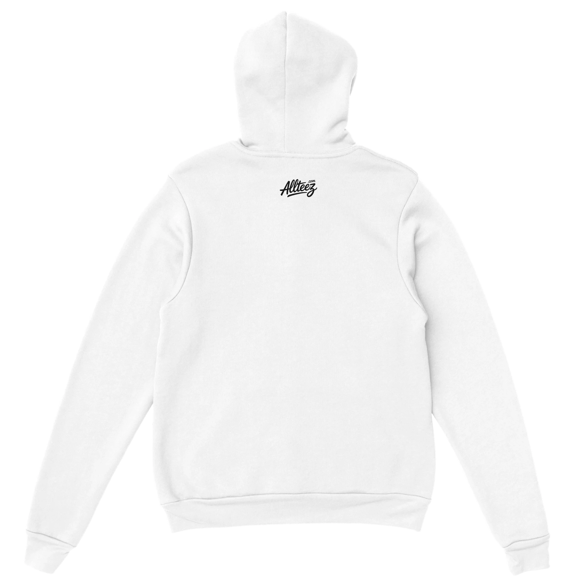 Classic Unisex Pullover Hoodie flat lay - All Teez
