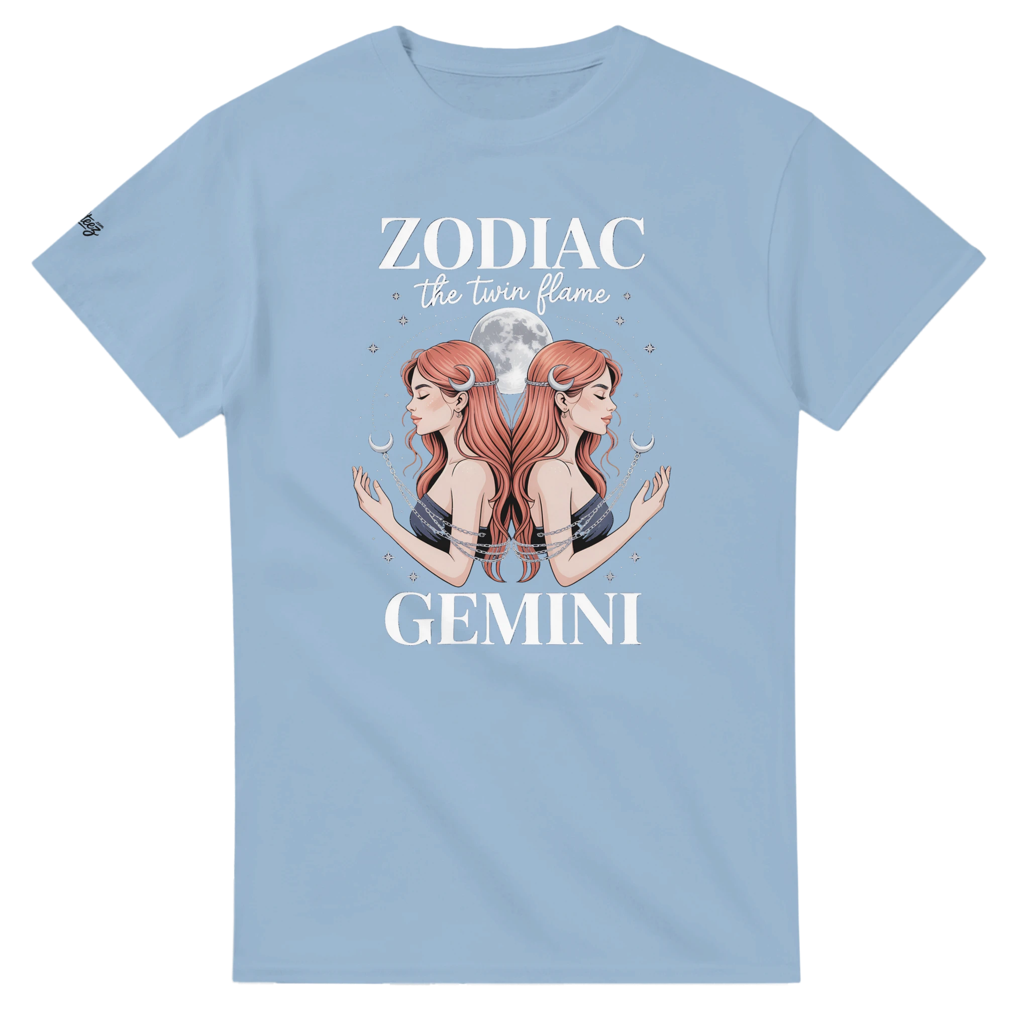 Gemini Astrology T-Shirt size guide - All Teez