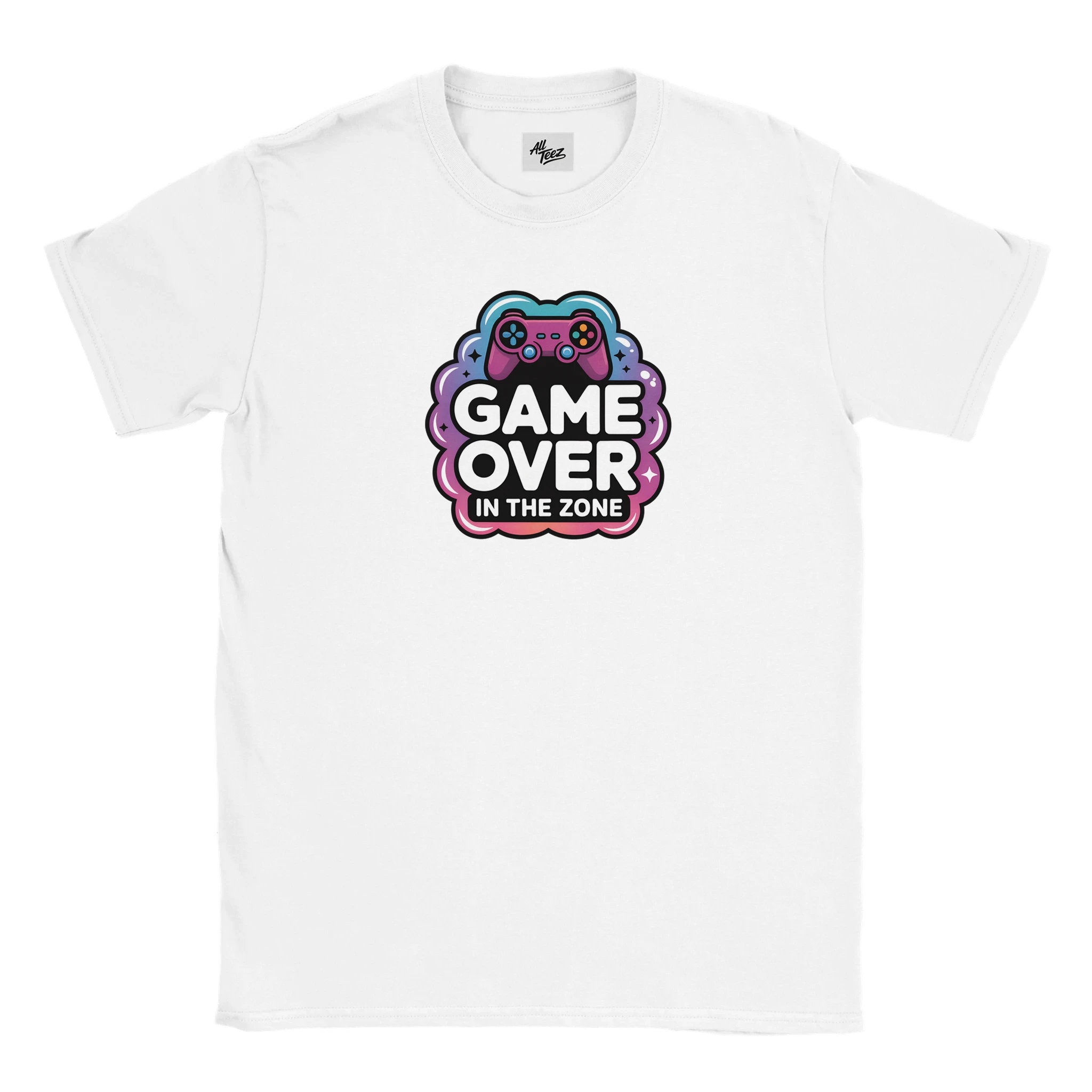 Kids Gamer T-Shirt size guide - All Teez