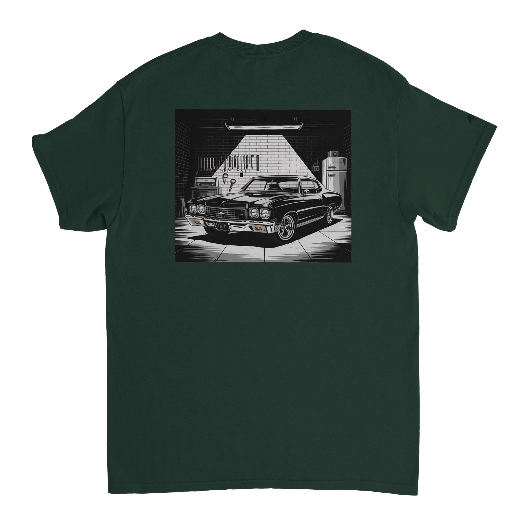 71 Chevy Monte Carlo Classic Car Enthusiast T-Shirt - All Teez