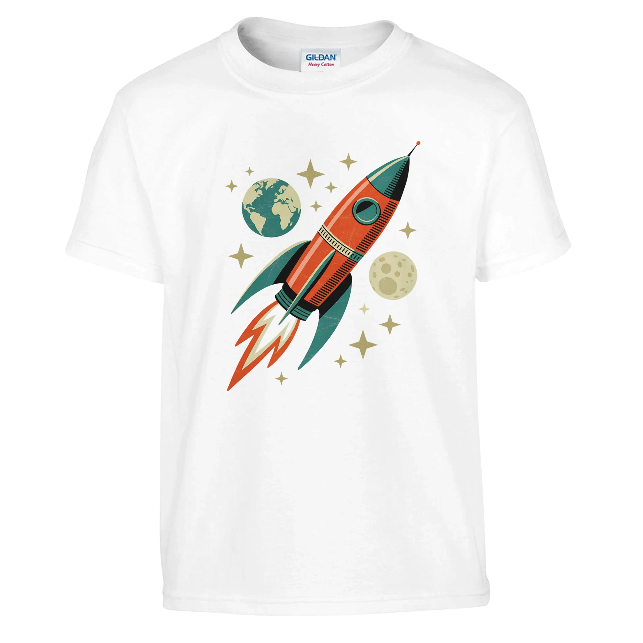 Kids Space Explorer T-Shirt color view - All Teez