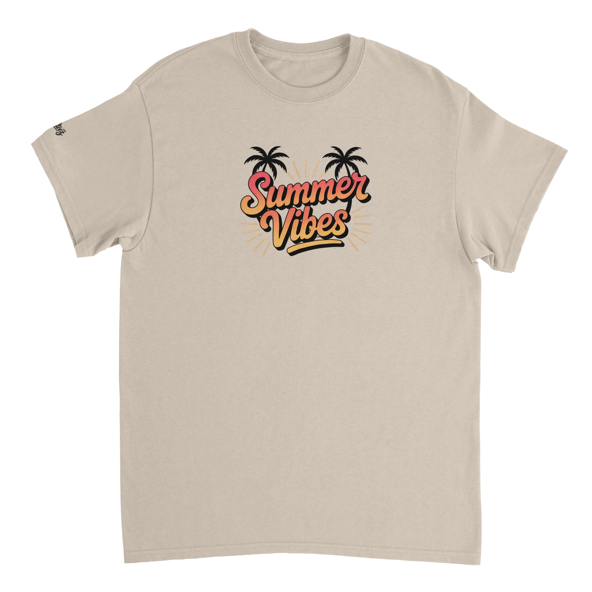 Summer Beach Vibes T-Shirt size guide - All Teez
