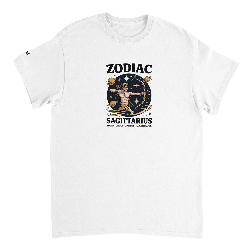 Sagittarius Zodiac Sign The Archer Graphic T-Shirt - All Teez