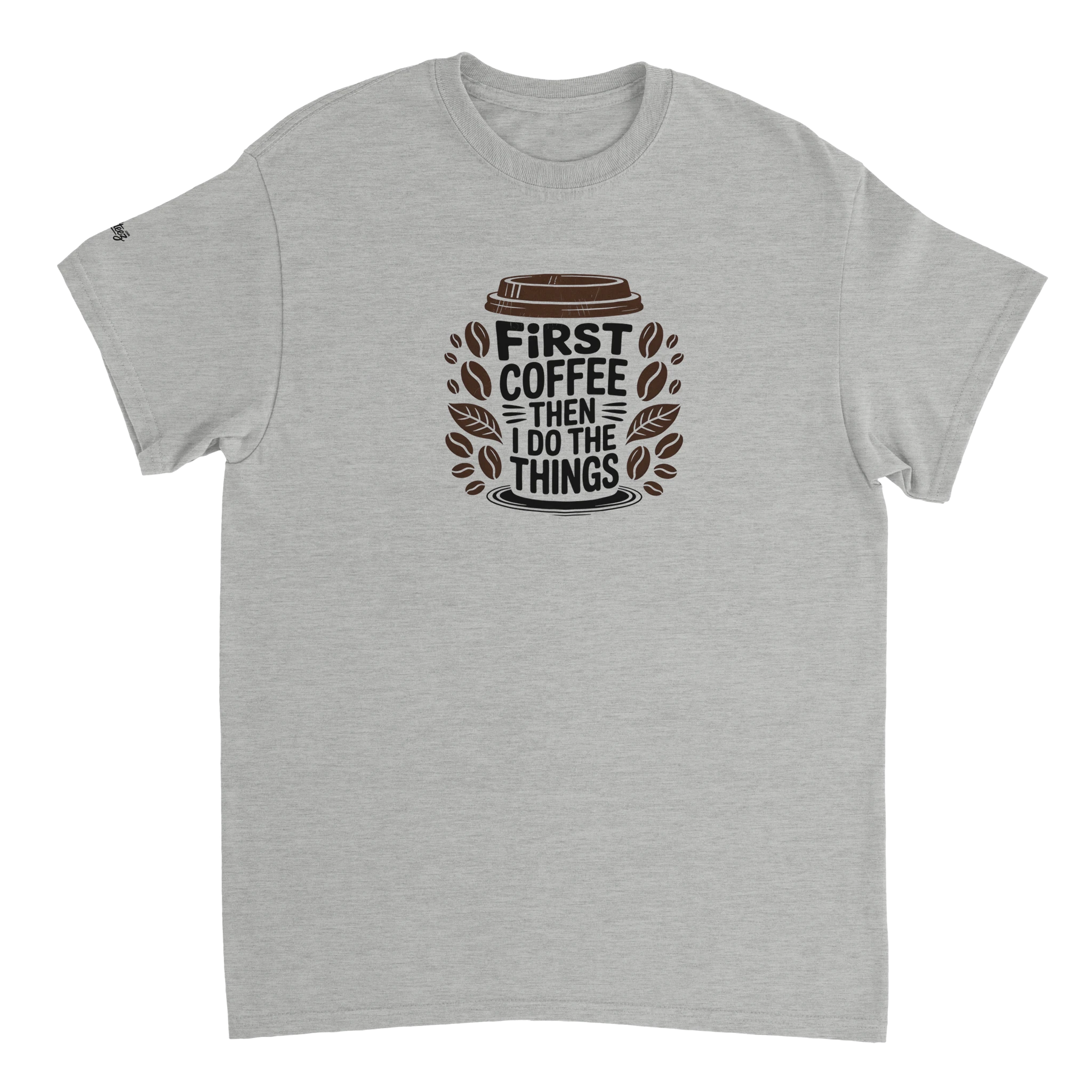 Coffee Lover T-Shirt back view - All Teez