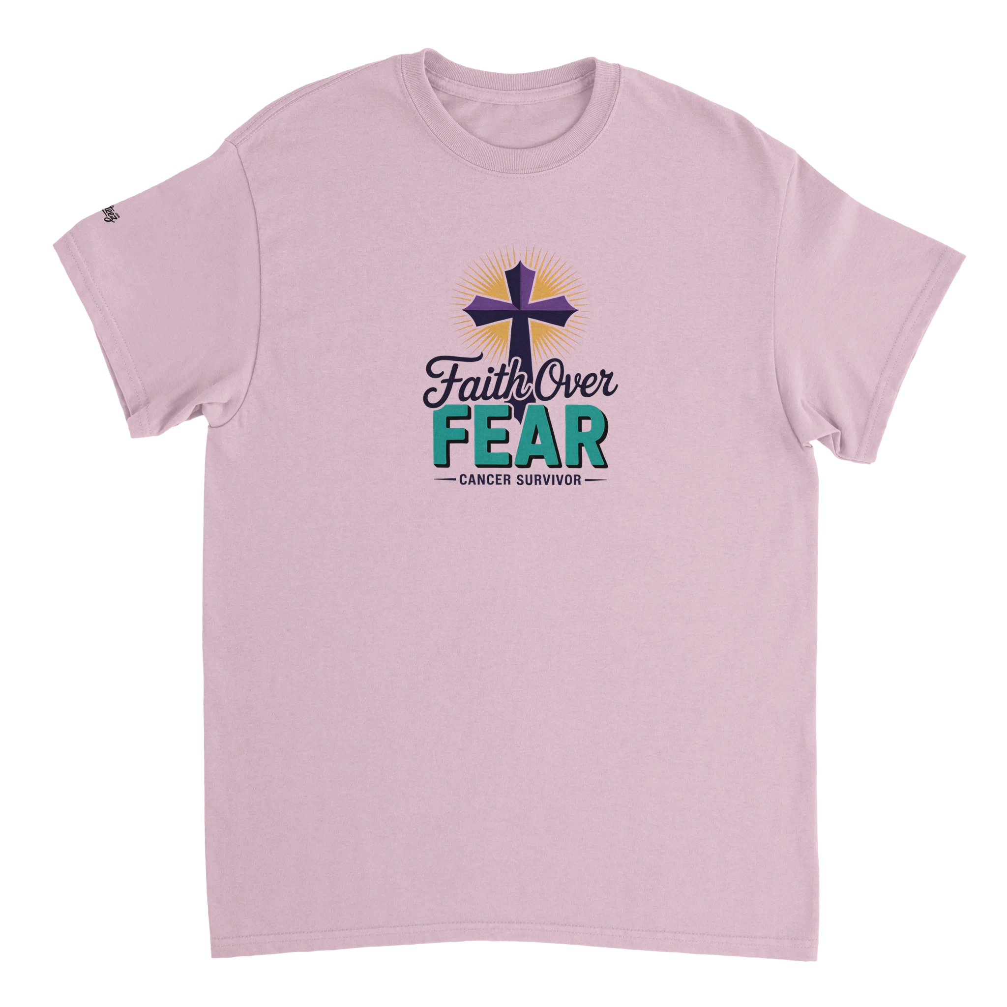 Strong Cancer Survivor T-Shirt color view - All Teez