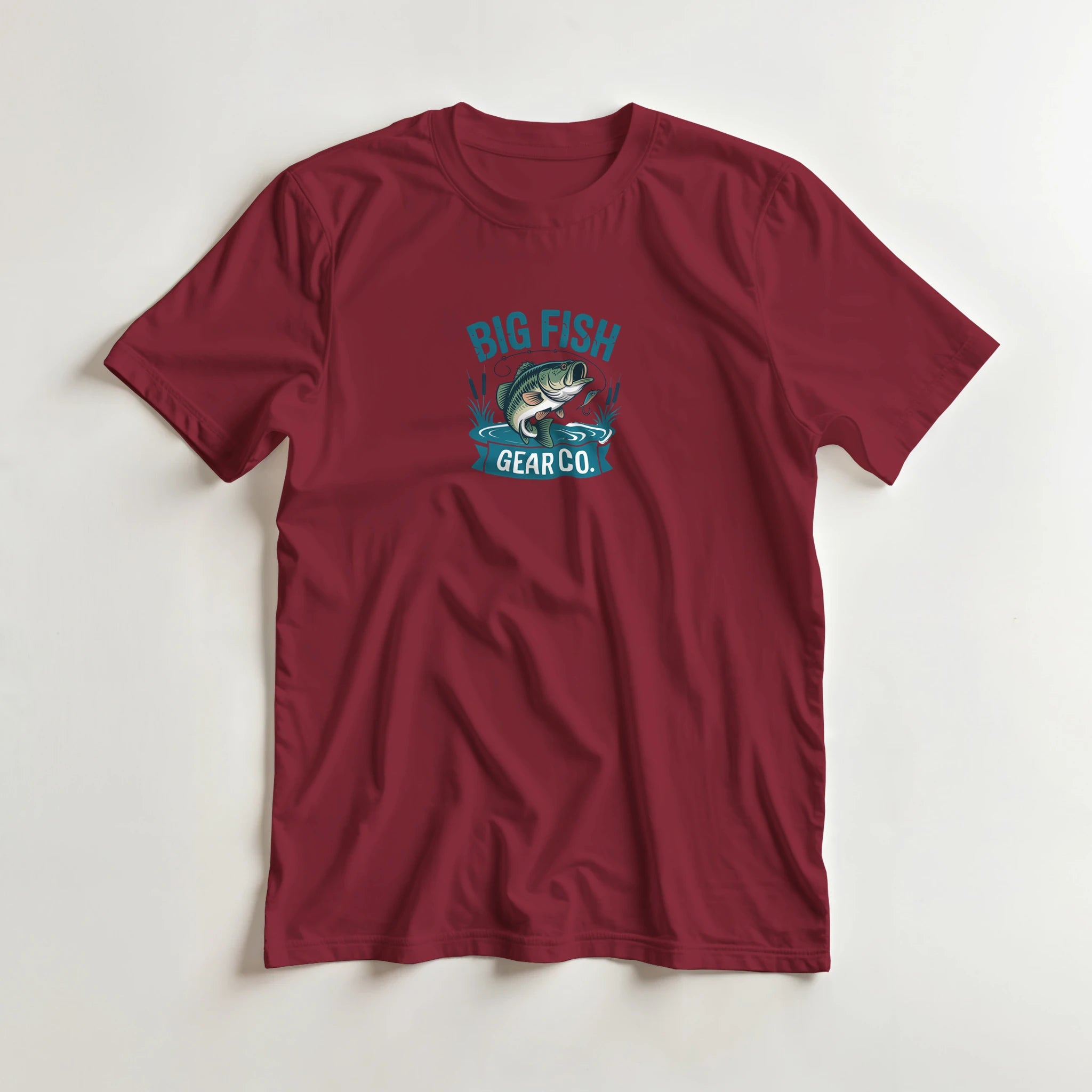 Outdoor Fisherman T-Shirt detail - All Teez