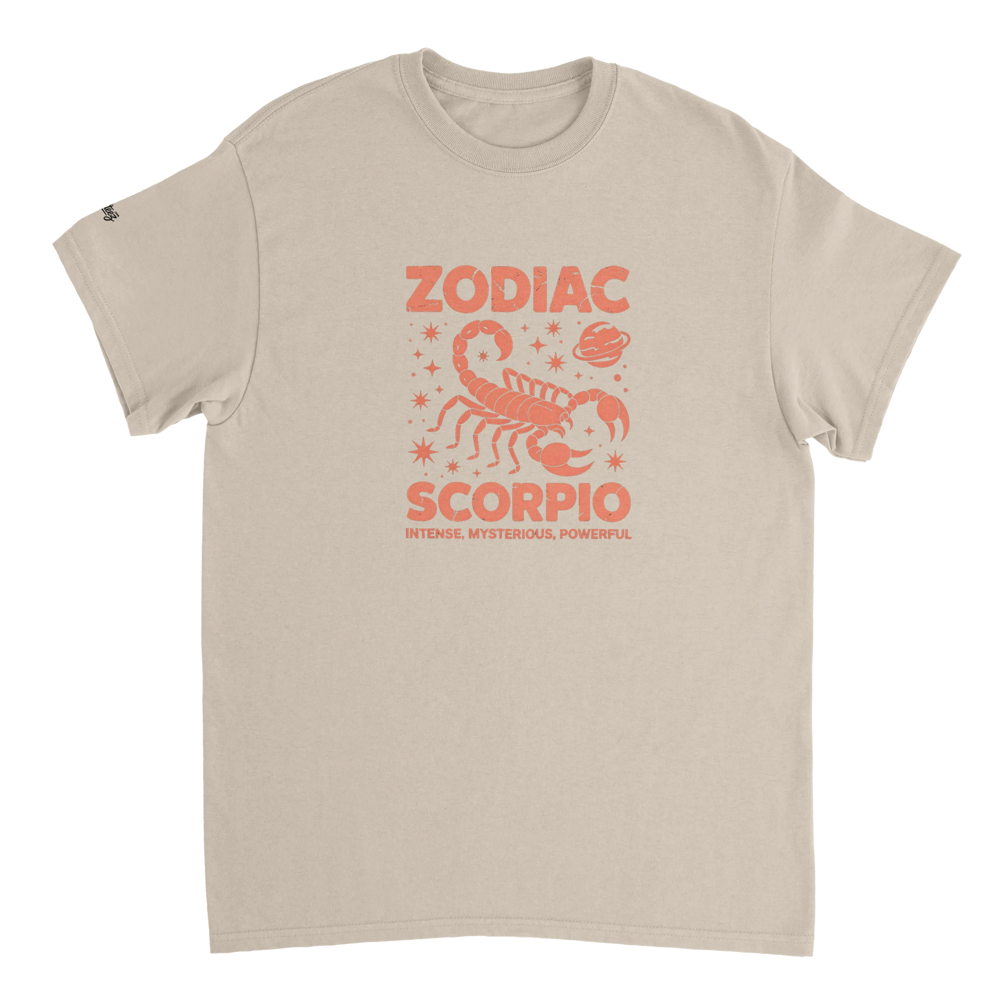 Scorpio Zodiac T-Shirt color view - All Teez