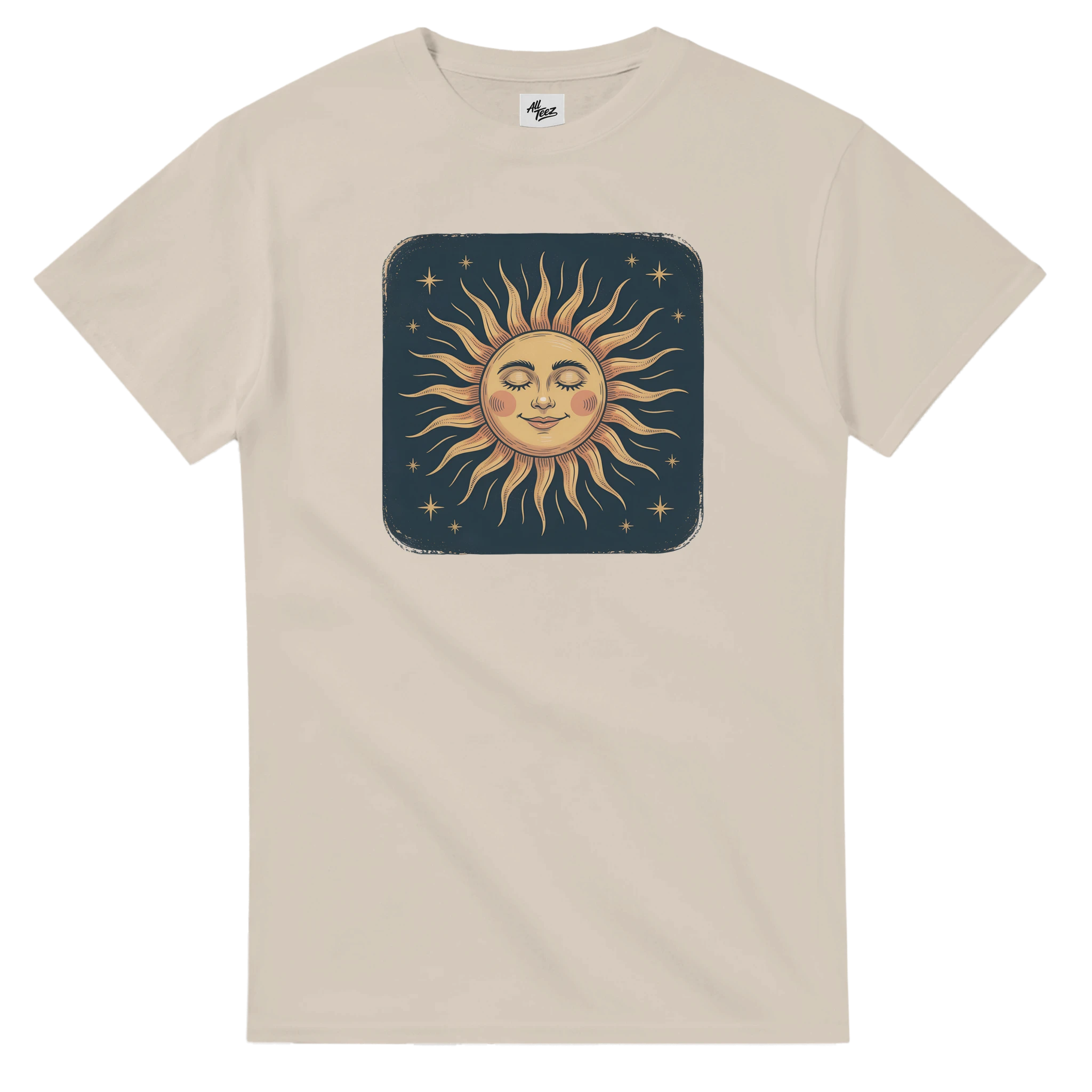 Vintage Solar T-Shirt mockup view - All Teez