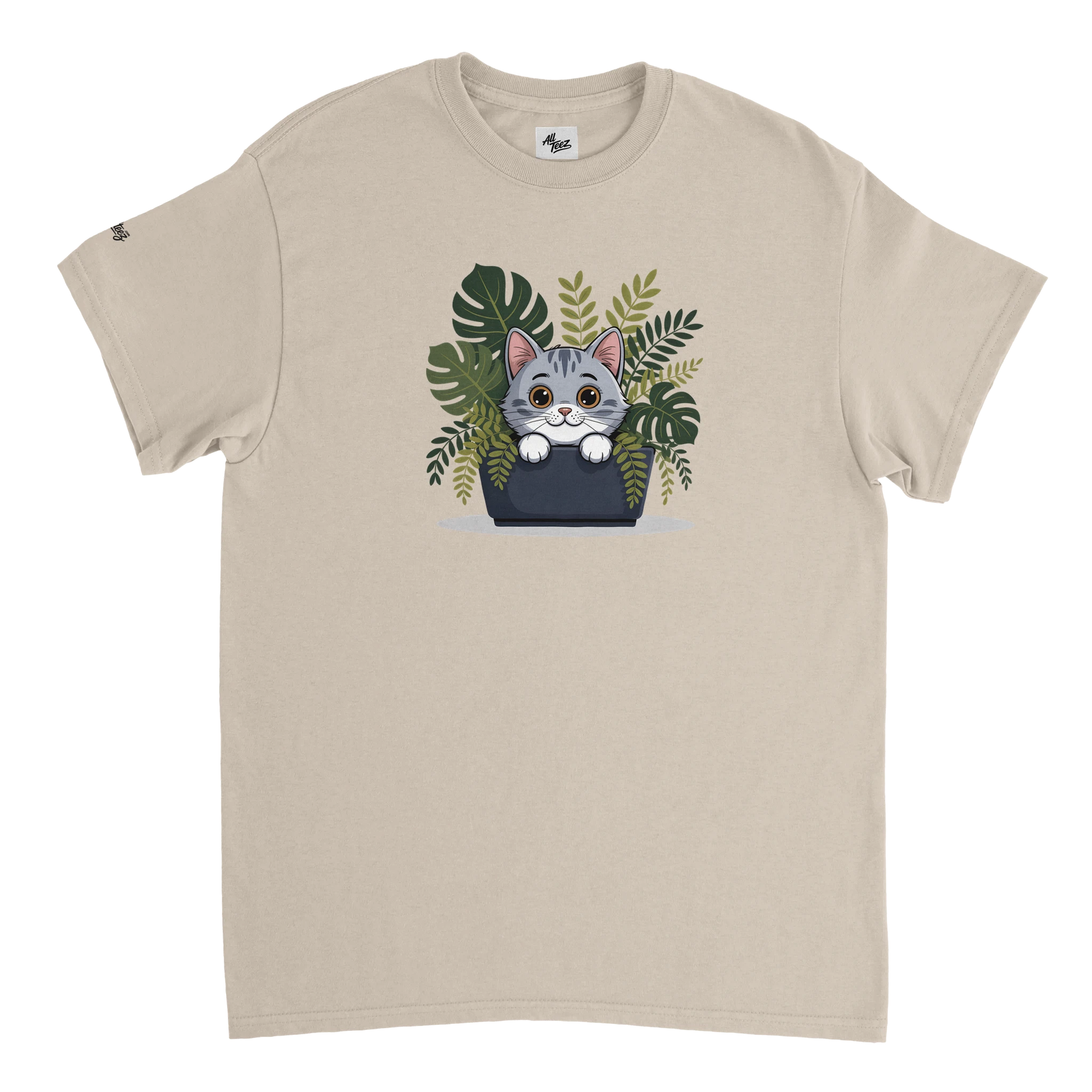 Cat Lover Furry Companion T-Shirt graphic detail - All Teez