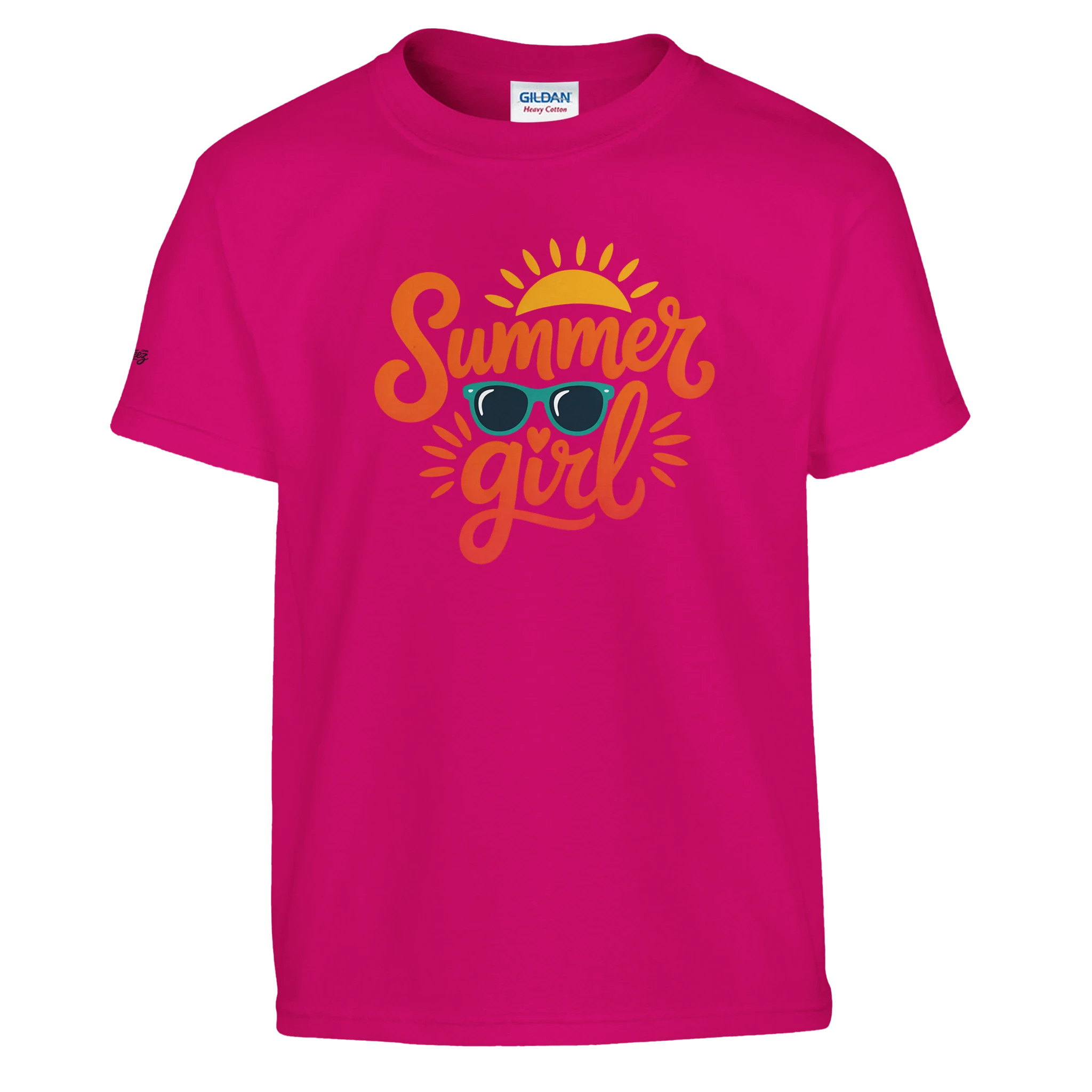Summer Girl T-Shirt color view - All Teez