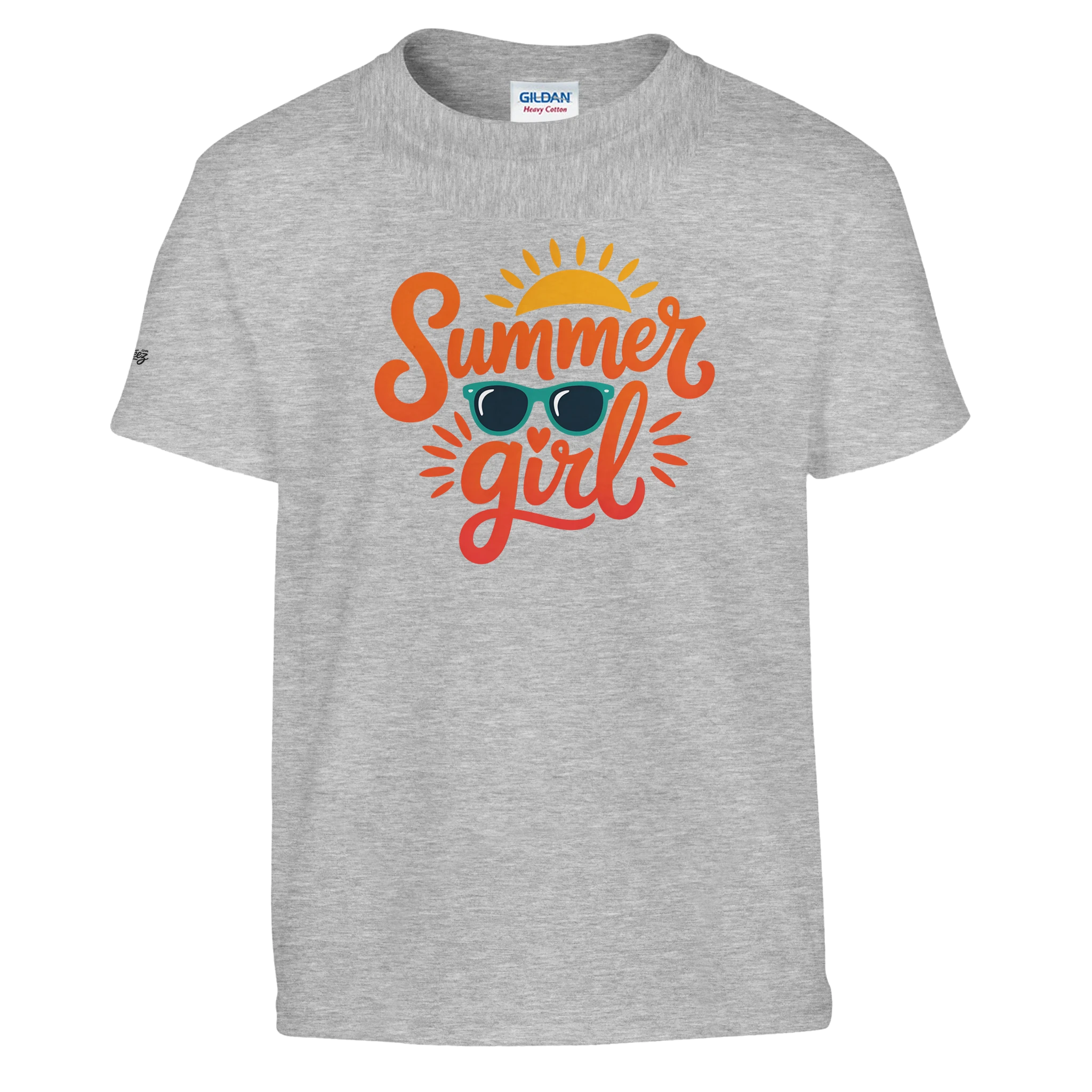 Summer Girl T-Shirt back view - All Teez
