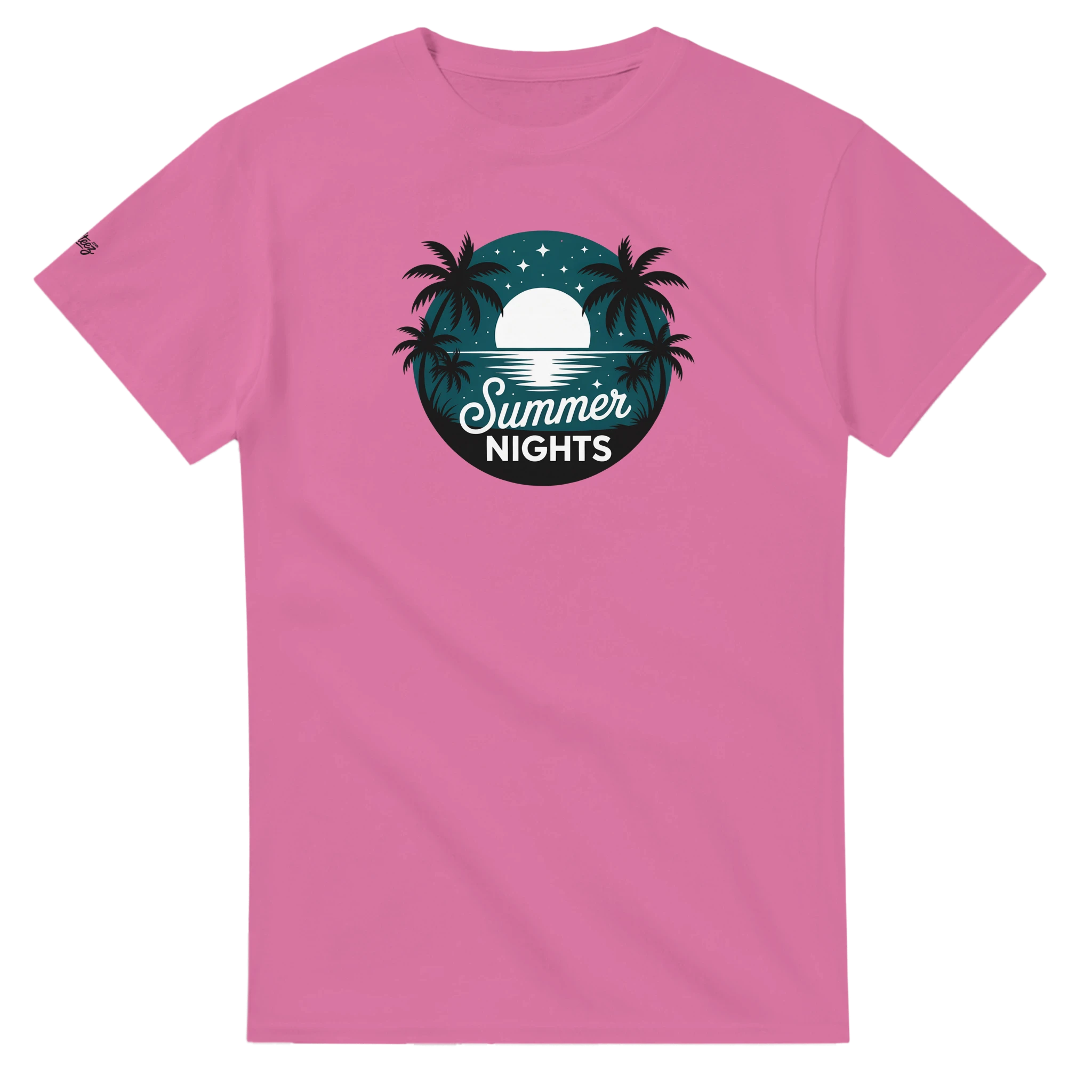 Moonlit Beach Wave T-Shirt graphic design - All Teez