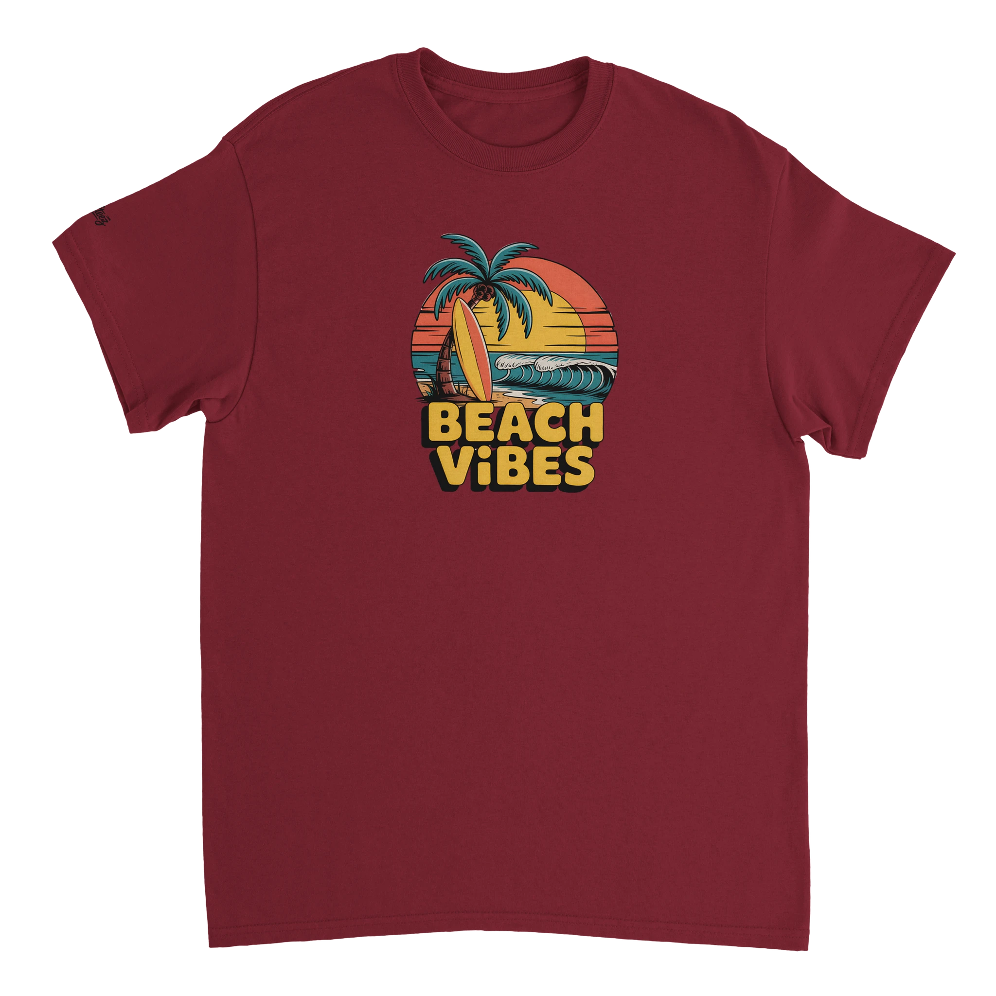 Summer Surf Beach T-Shirt mockup view - All Teez