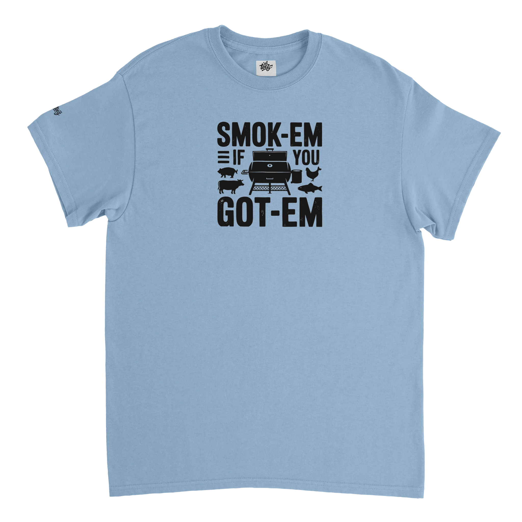 BBQ Master Family Pro T-Shirt color view - All Teez
