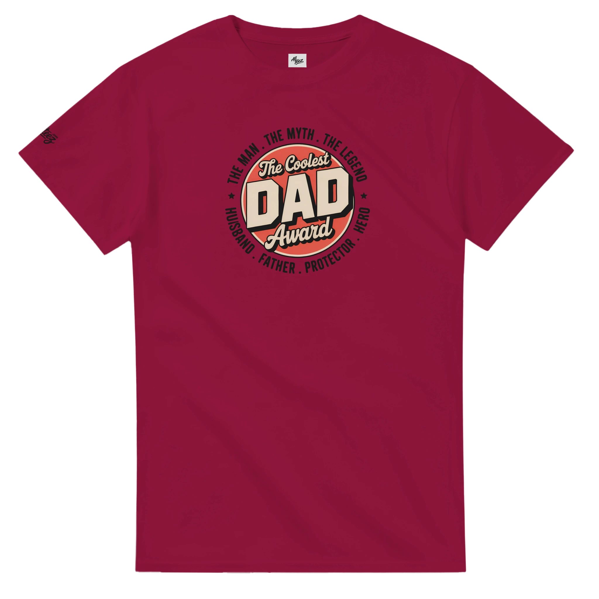 Coolest Dad Award T-Shirt lifestyle - All Teez