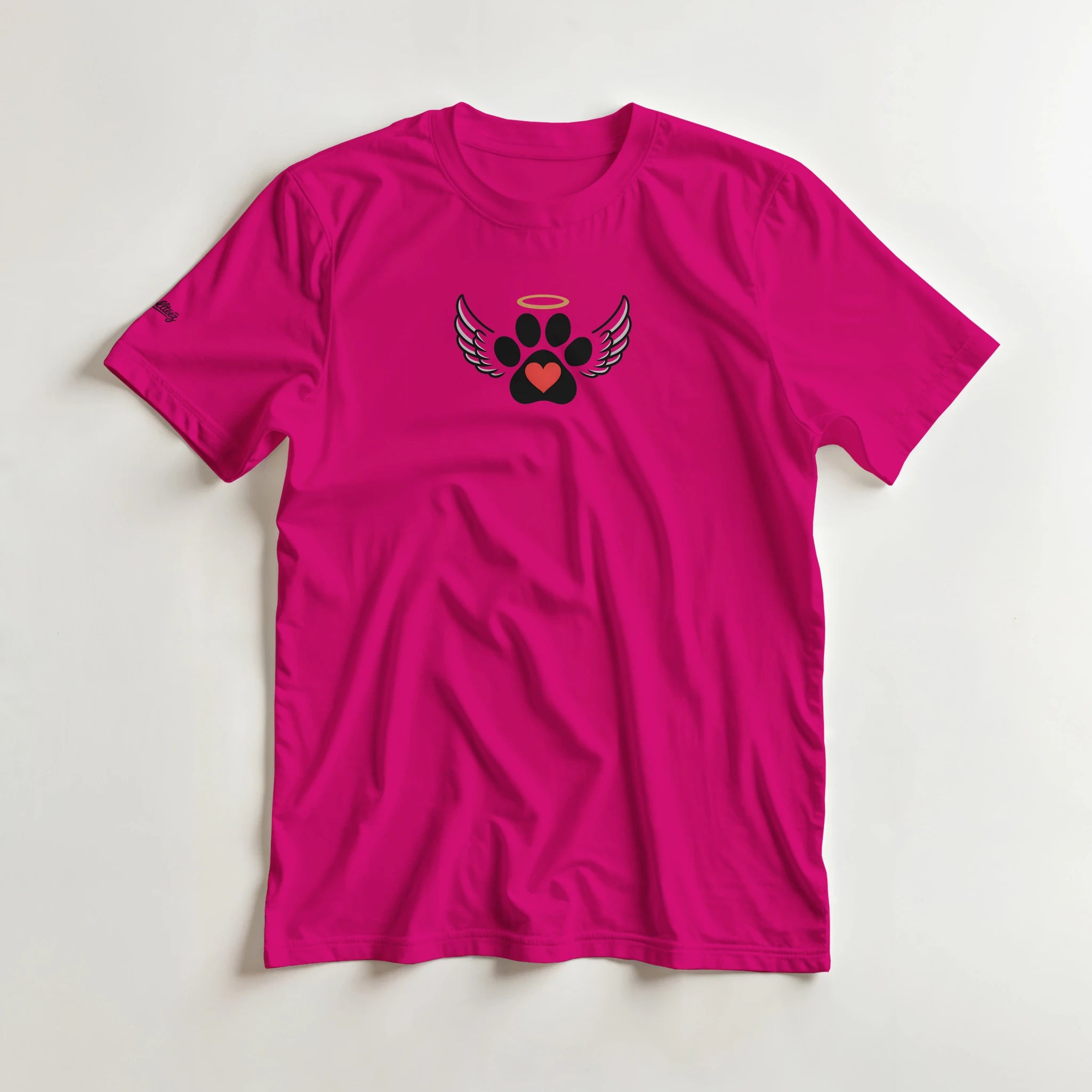 Memorial Dog Mom T-Shirt back view - All Teez