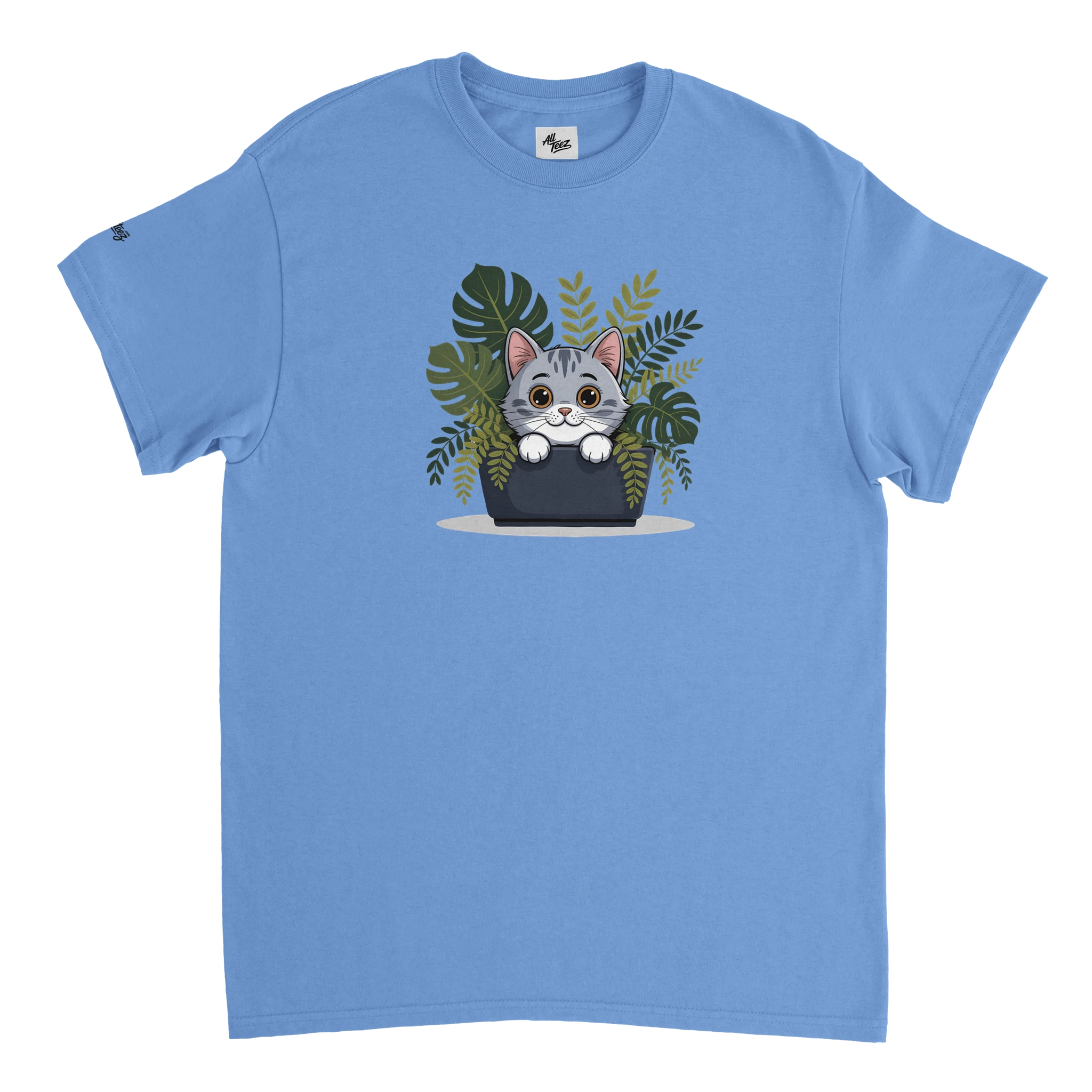 Cat Lover Furry Companion T-Shirt mockup view - All Teez