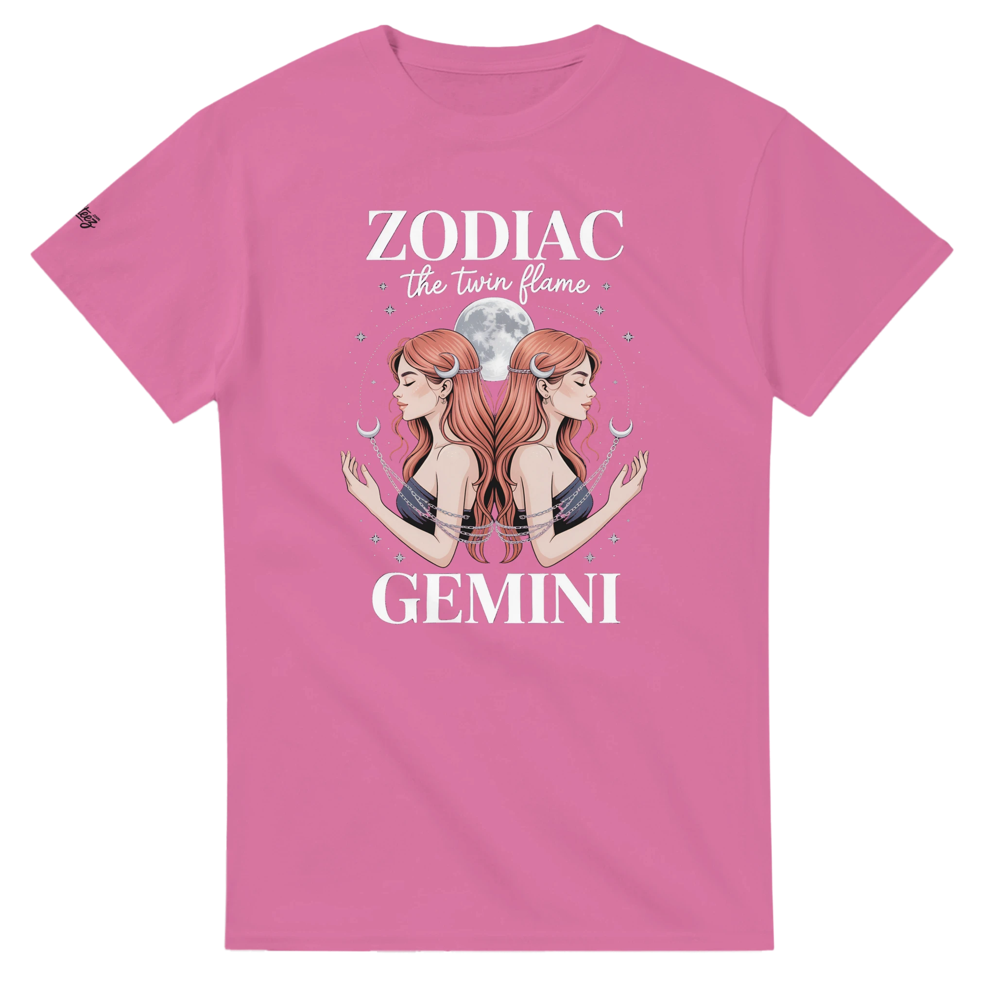 Gemini Astrology T-Shirt detail - All Teez