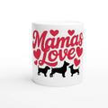 Dog Mom Ceramic Coffee Mug 11oz for Dog Lovers - All Teez