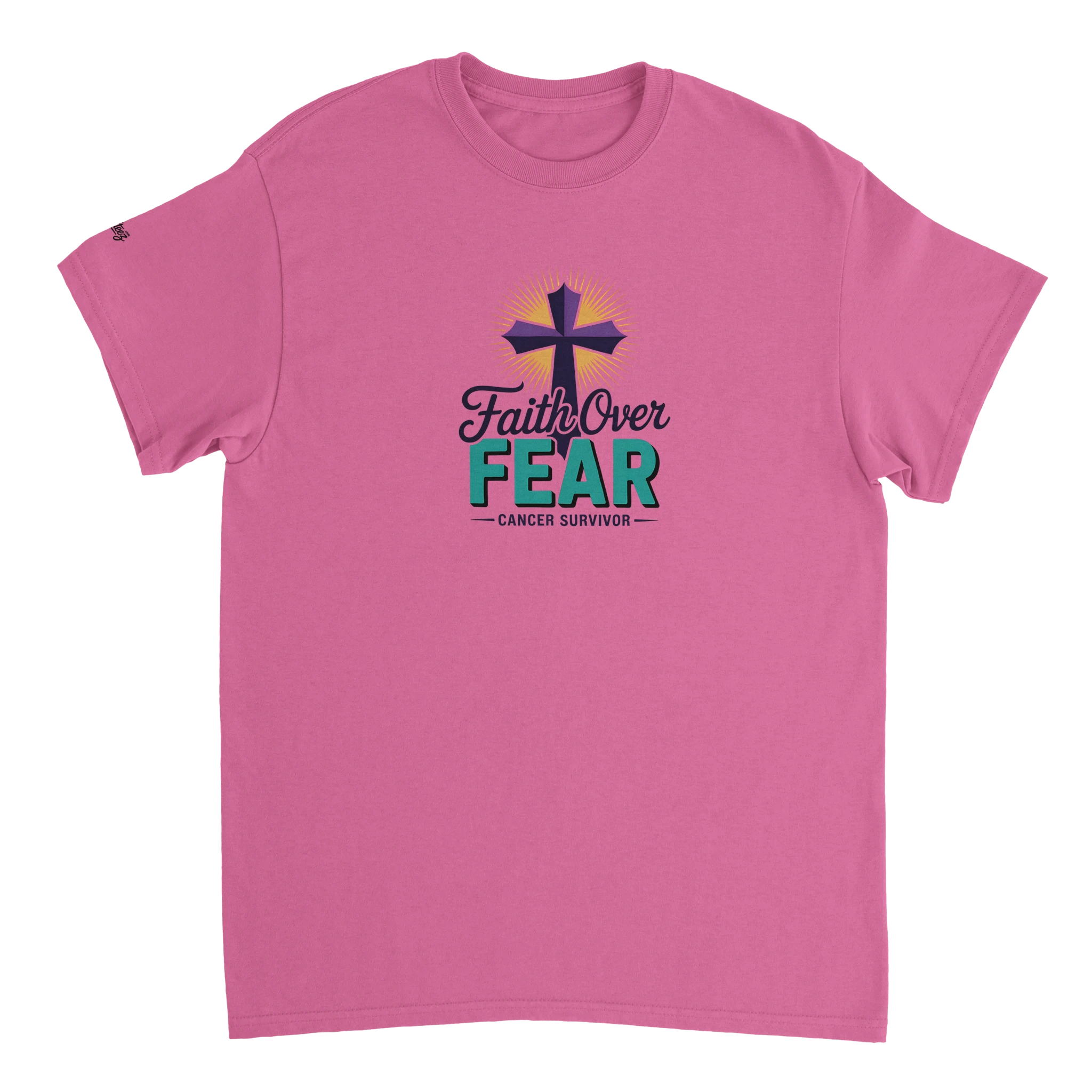 Strong Cancer Survivor Inspirational Resilience Heavyweight T-Shirt - All Teez