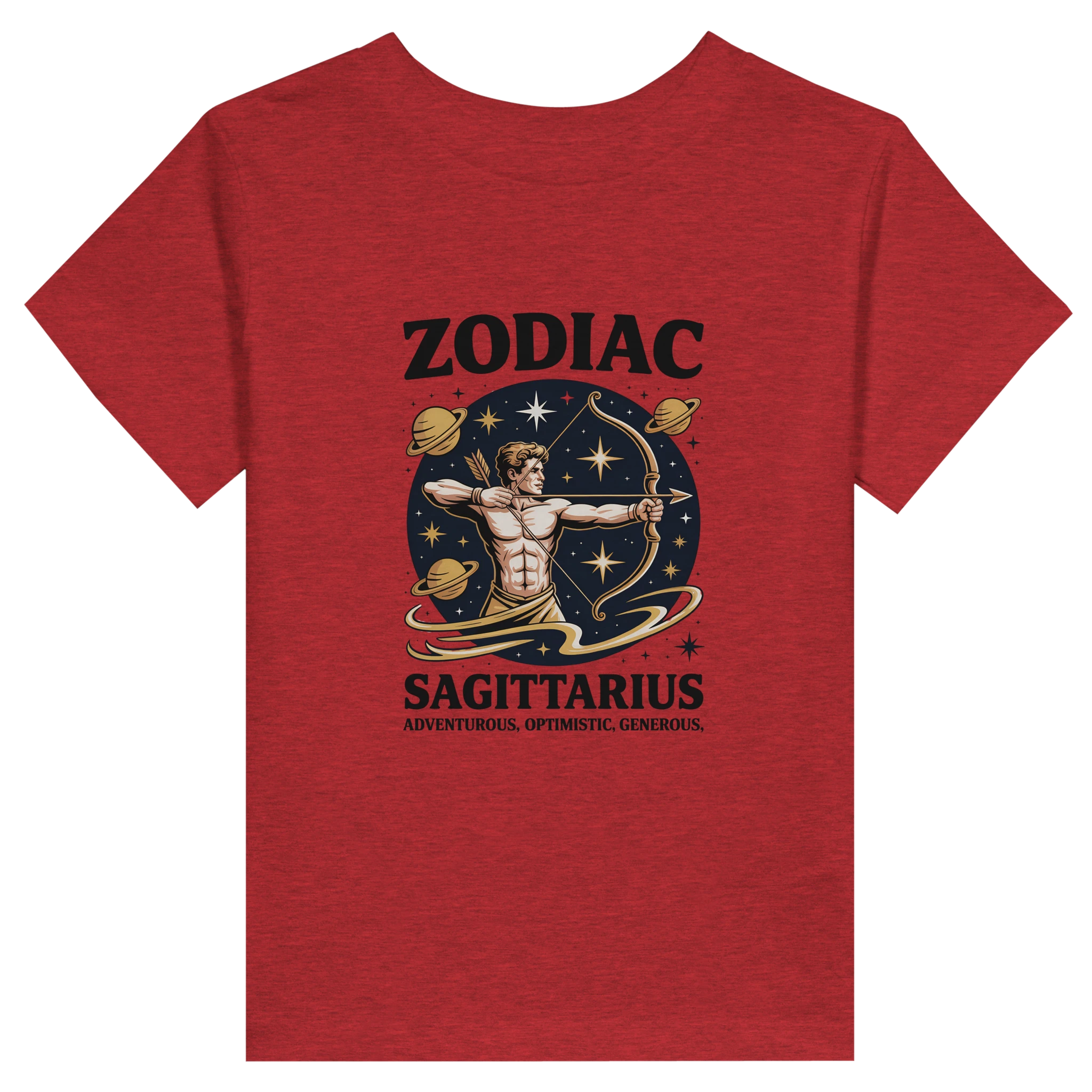 Sagittarius Toddler T-Shirt flat lay - All Teez