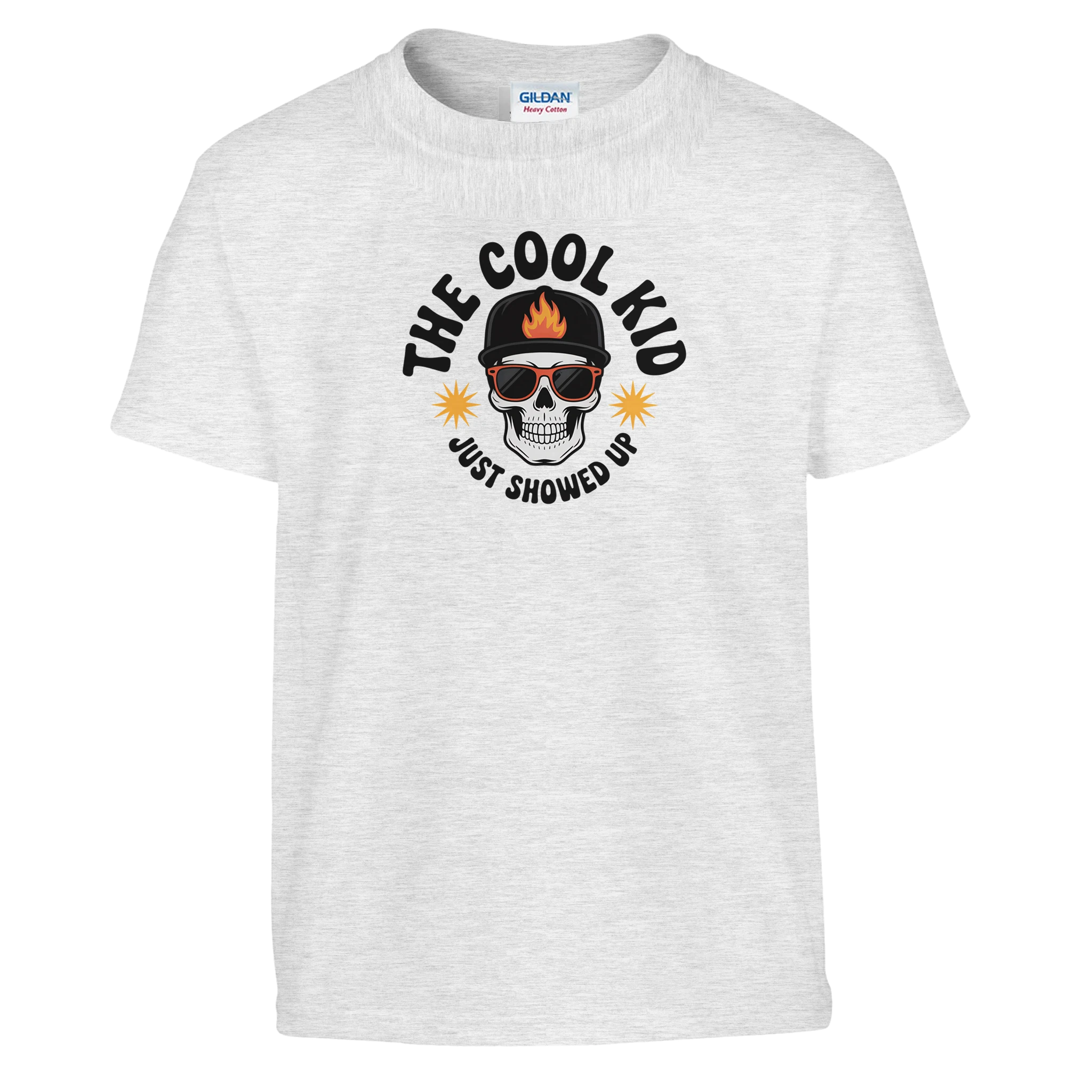 Cool Kid Heavyweight Crewneck Premium Durable Kids T-Shirt - All Teez
