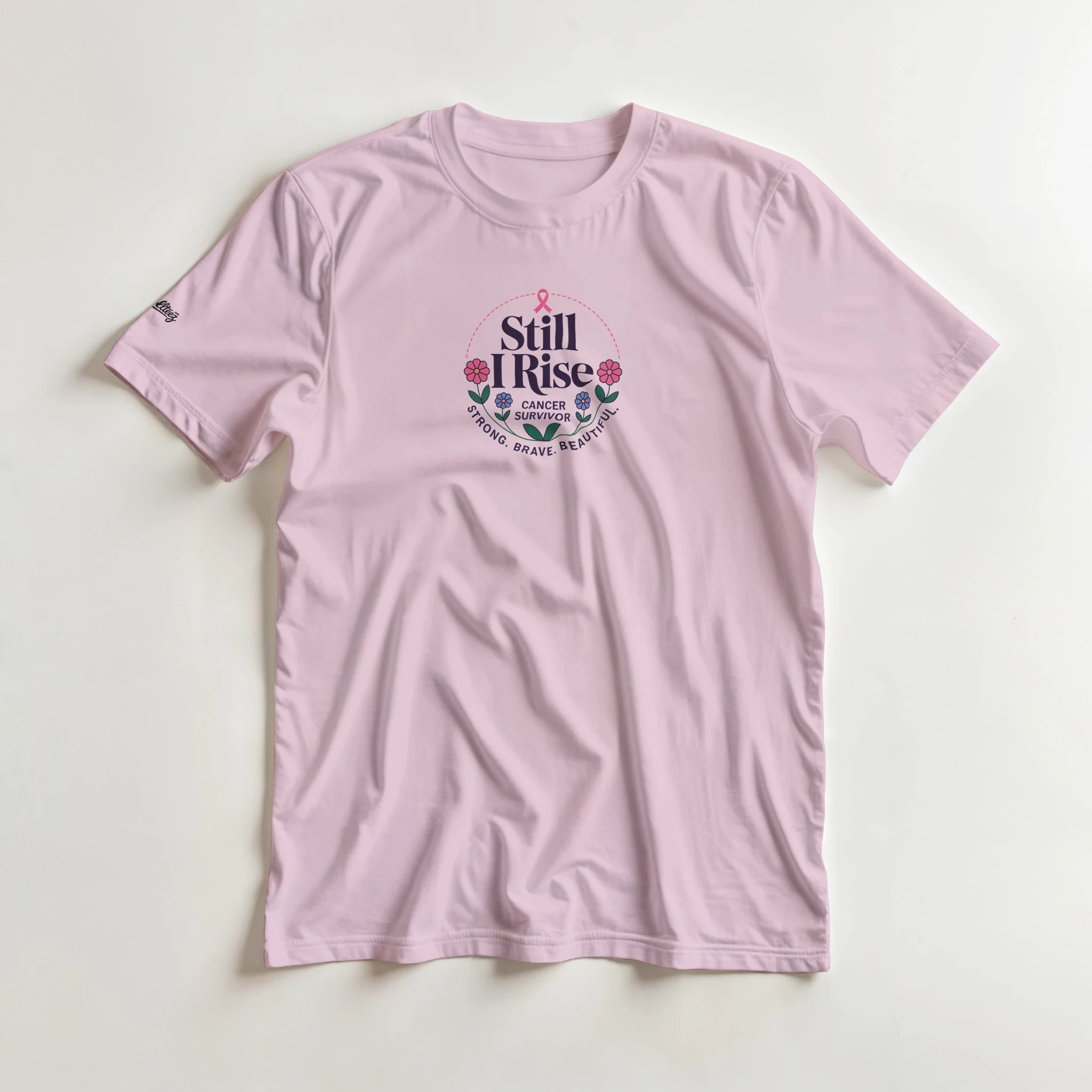 Strong Survivor Cancer Awareness T-Shirt graphic design - All Teez