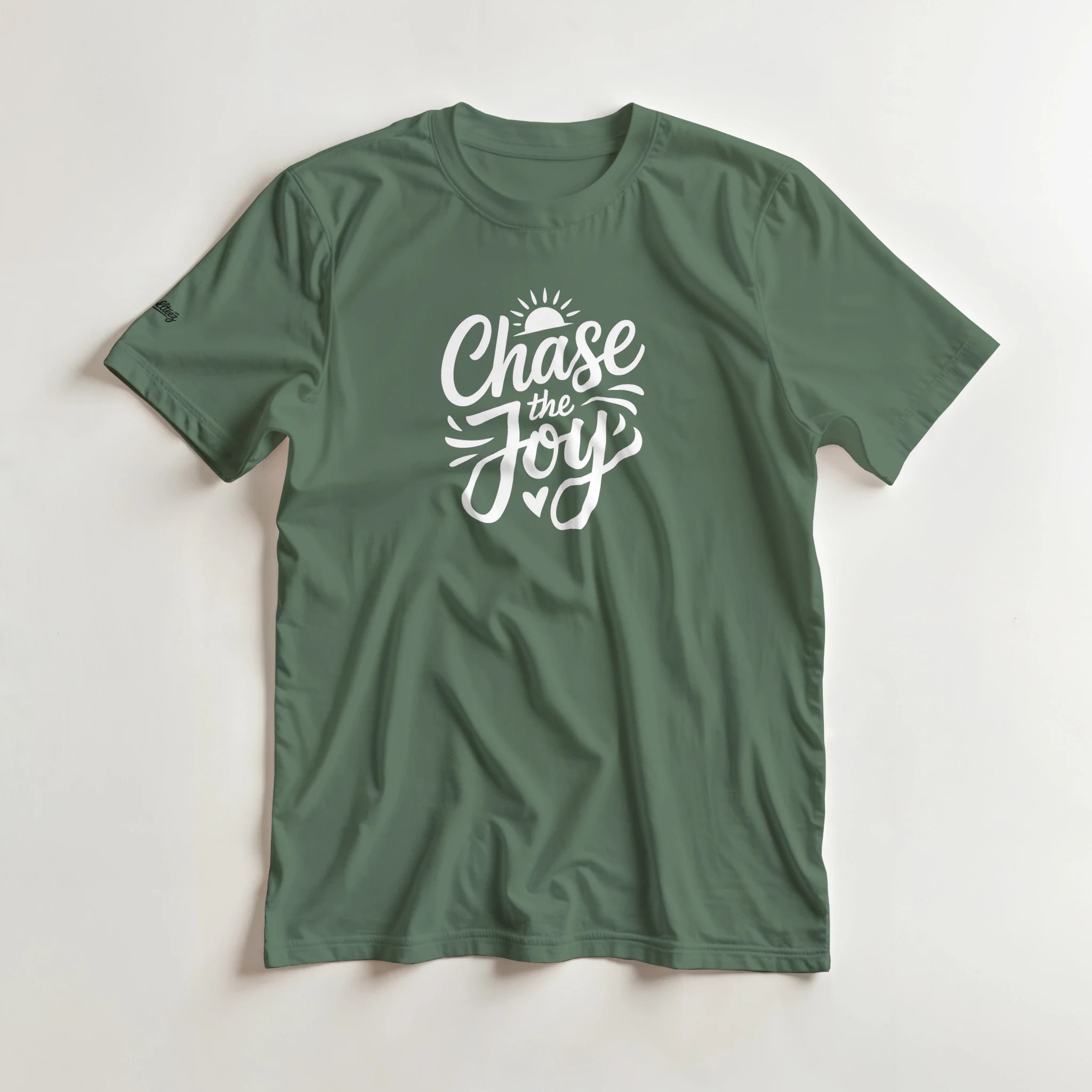 Positive Minded Young Lady T-Shirt size guide - All Teez