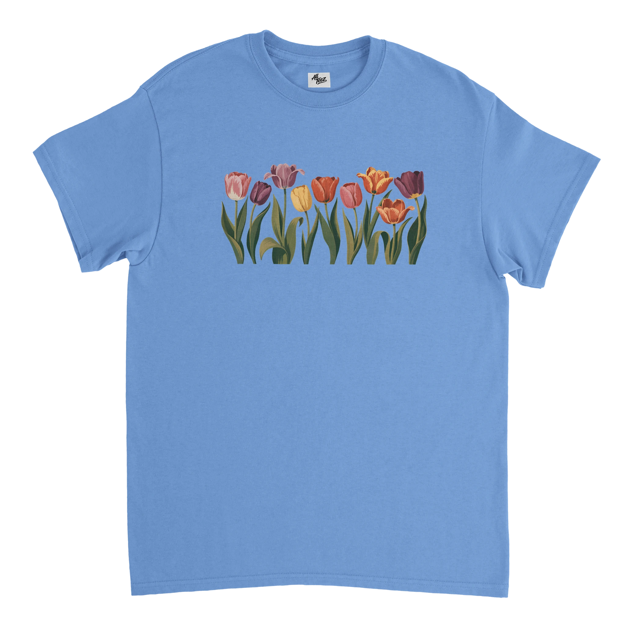 Tulip Garden T-Shirt detail - All Teez