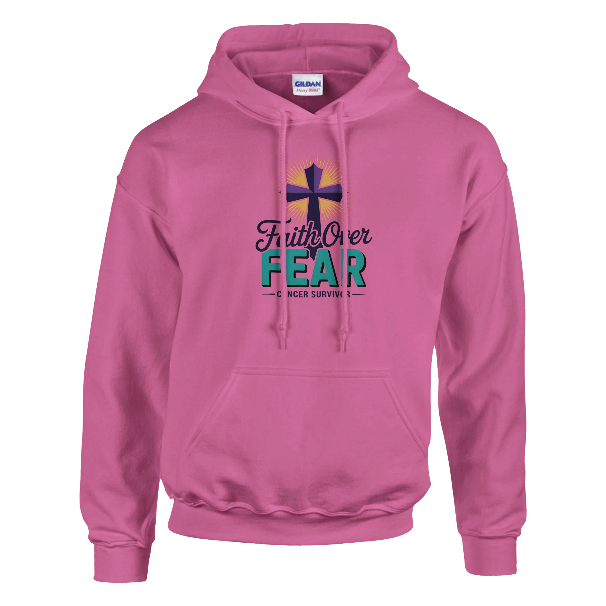 Cancer Survivor Fight Everyday Hoodie lifestyle - All Teez