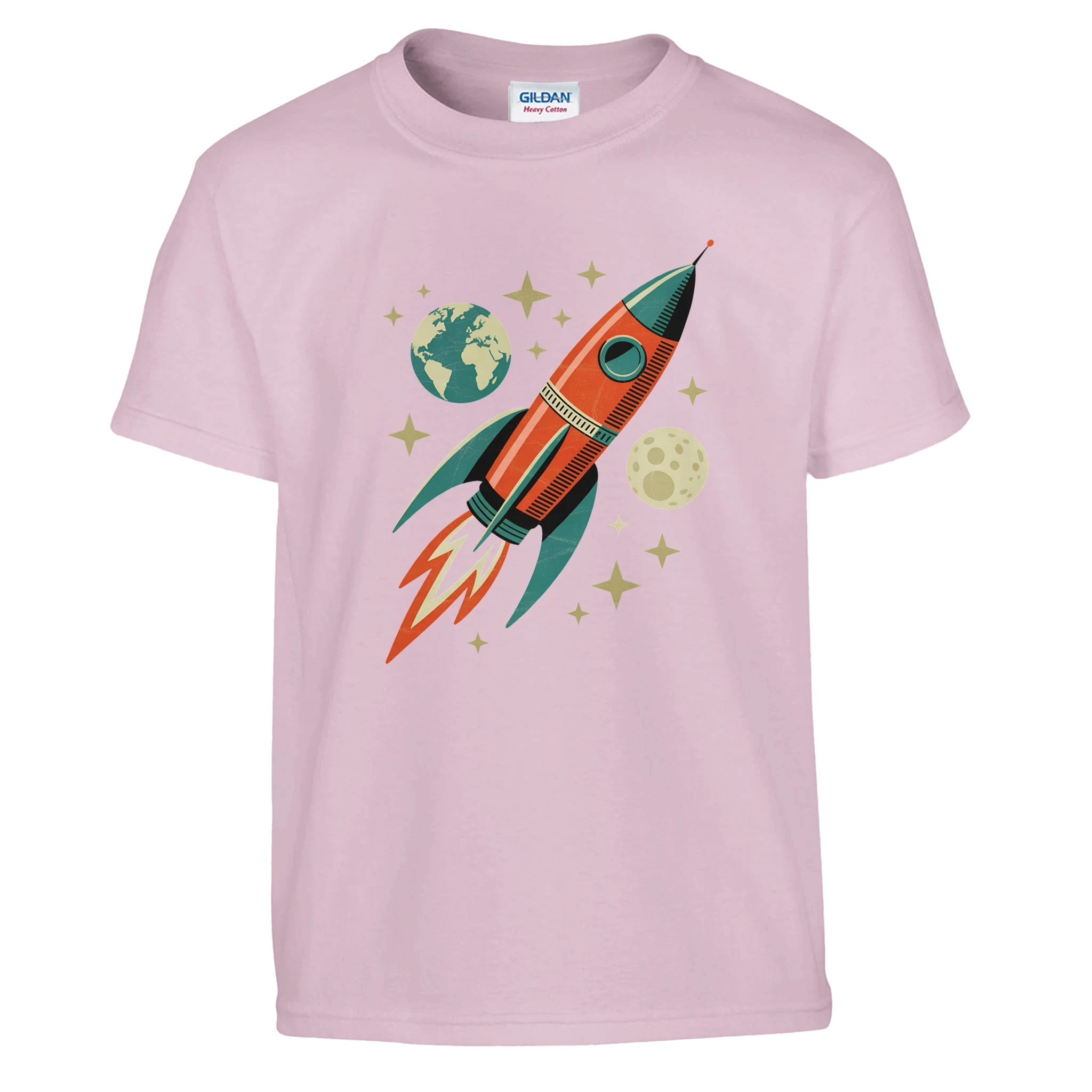 Kids Space Explorer T-Shirt detail - All Teez