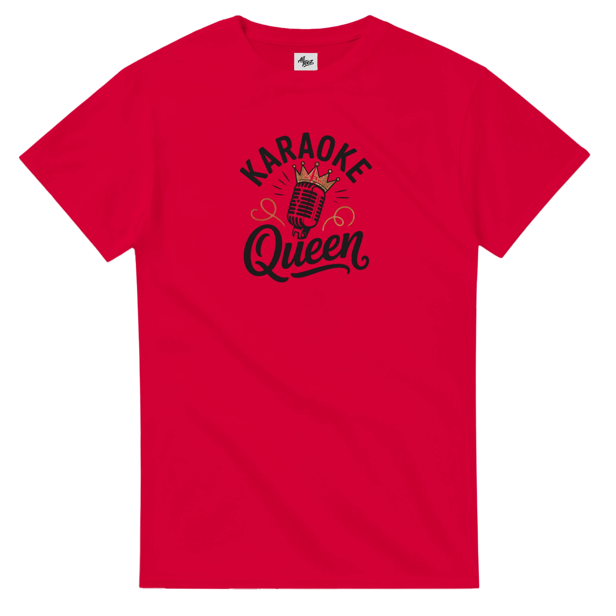 Karaoke Queen T-Shirt lifestyle - All Teez