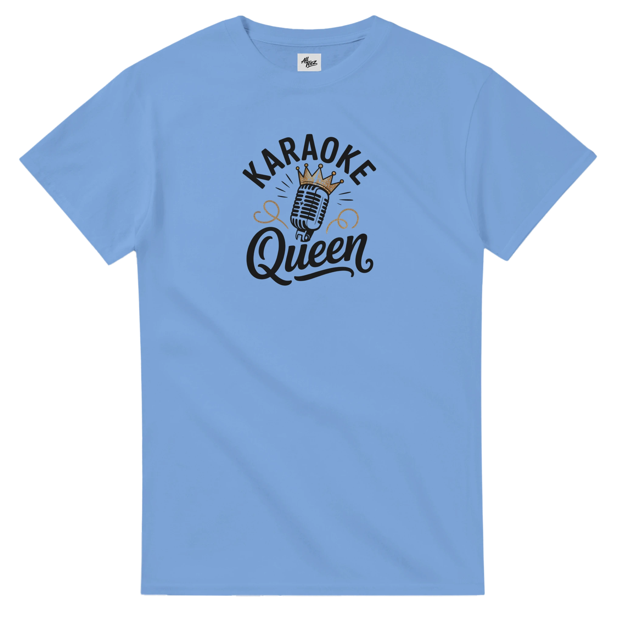 Karaoke Queen T-Shirt mockup view - All Teez