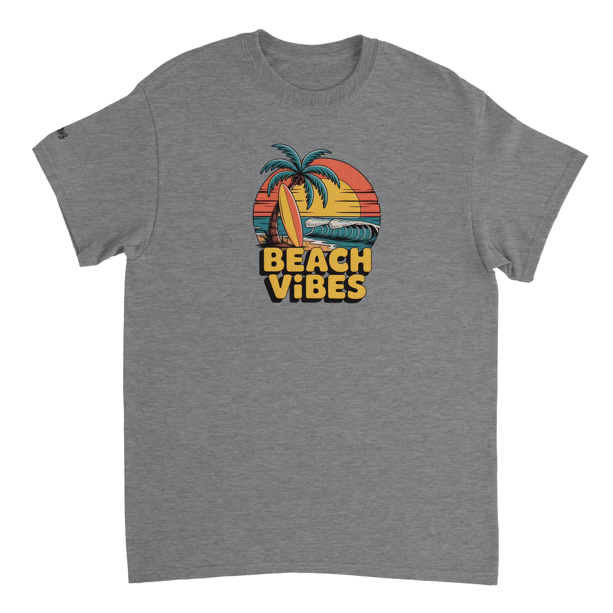 Summer Surf Beach T-Shirt detail - All Teez