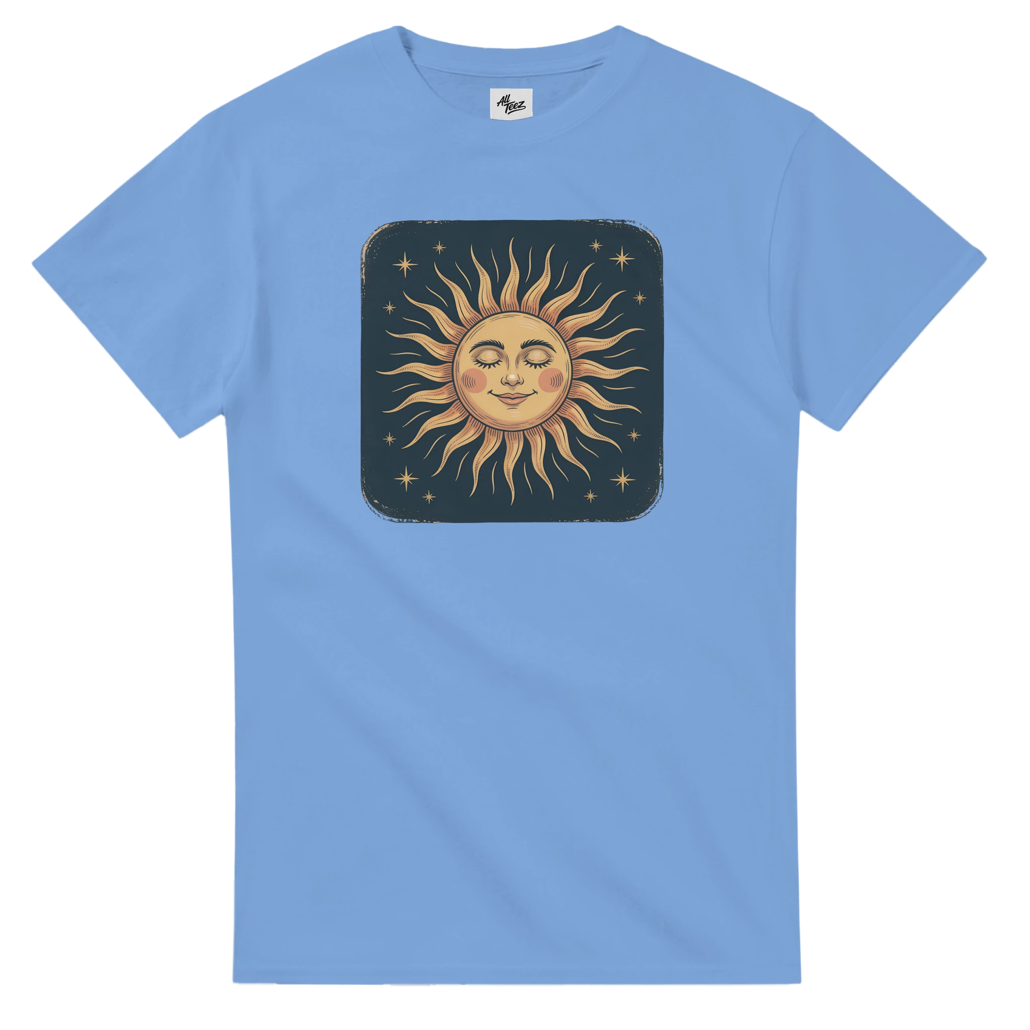 Vintage Solar T-Shirt back view - All Teez