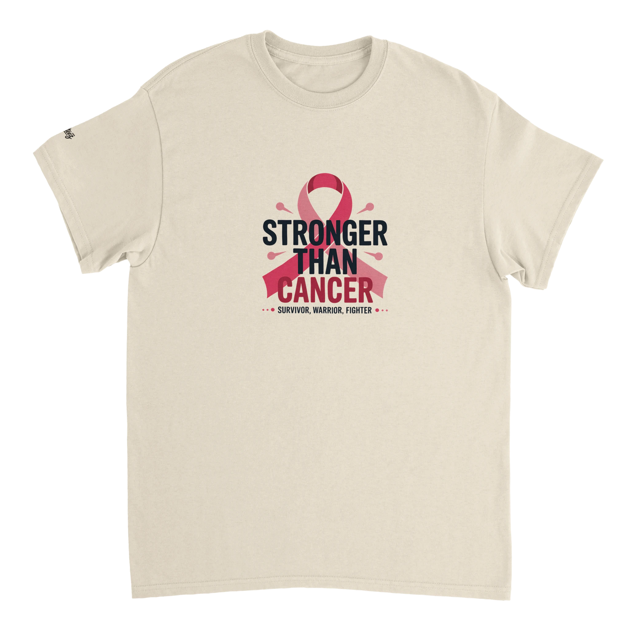 Cancer Survivor Warrior T-Shirt color view - All Teez