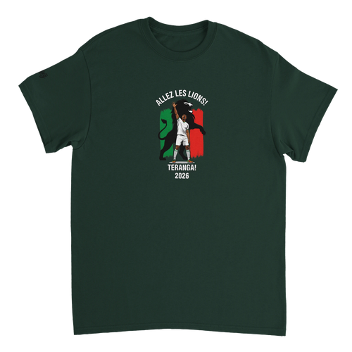 Allez Les Lions! Senegal World Cup 2026 graphic t-shirt - Teranga Lions soccer fan tee