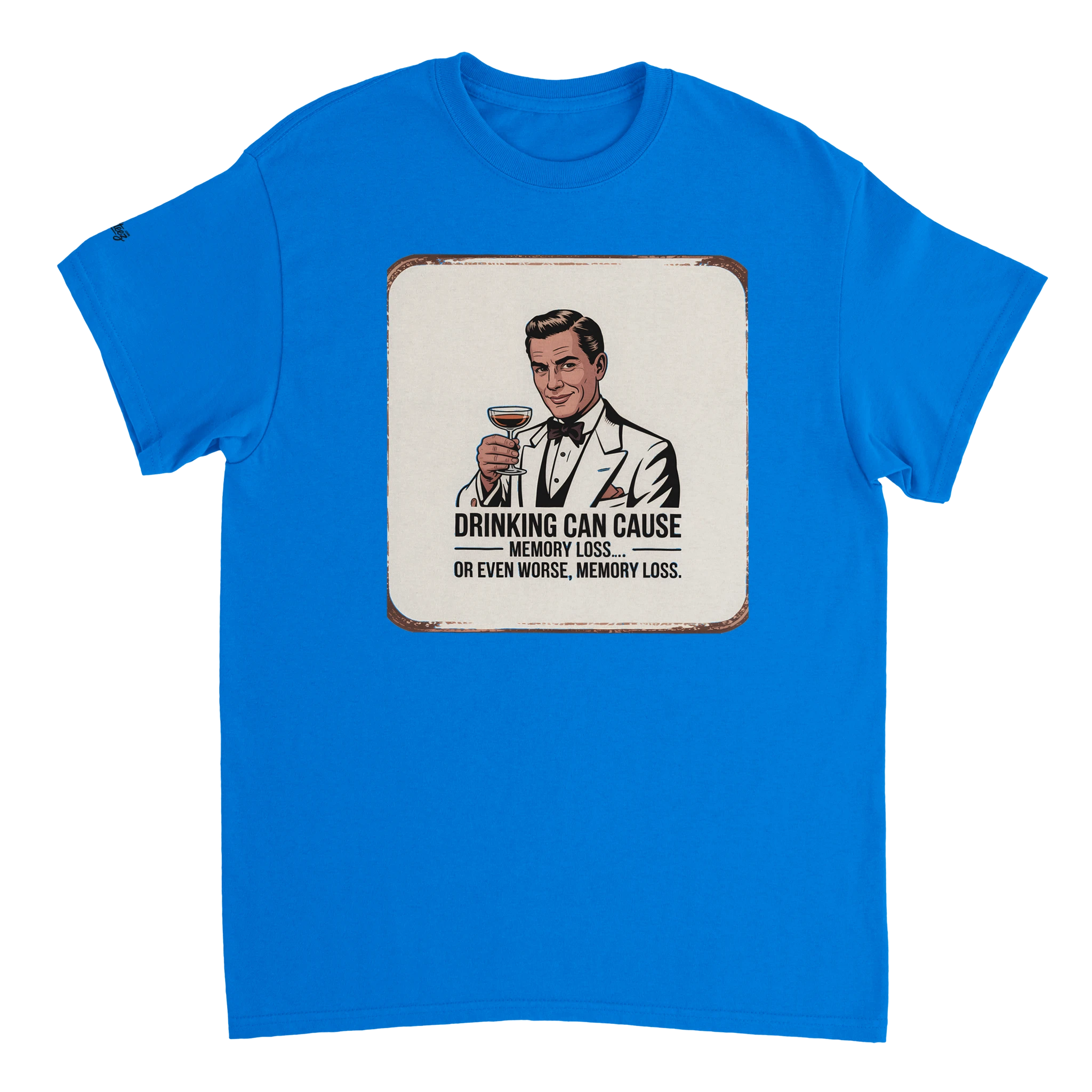 Funny Drinking Quote T-Shirt mockup view - All Teez