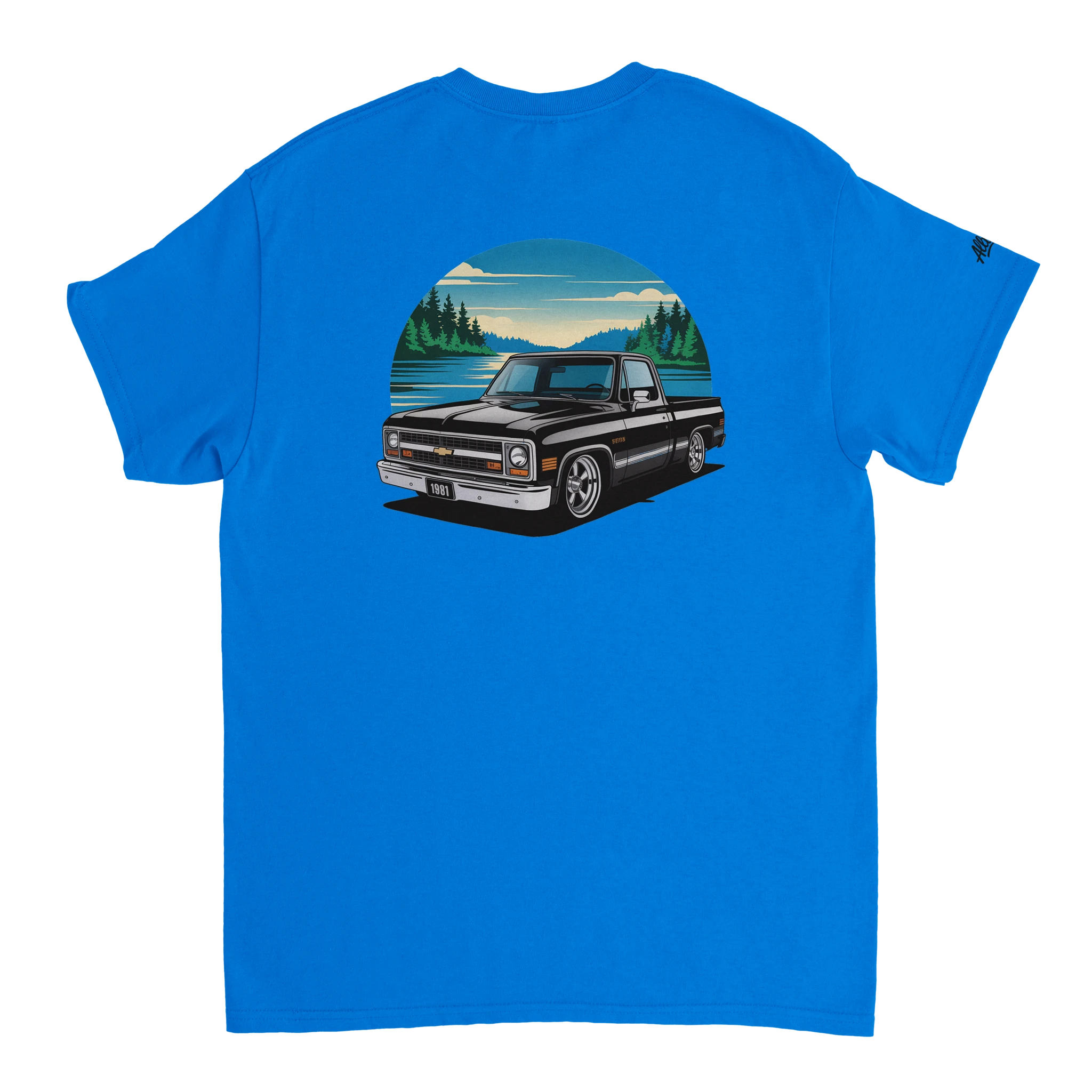 Chevy C10 Square Body T-Shirt mockup view - All Teez