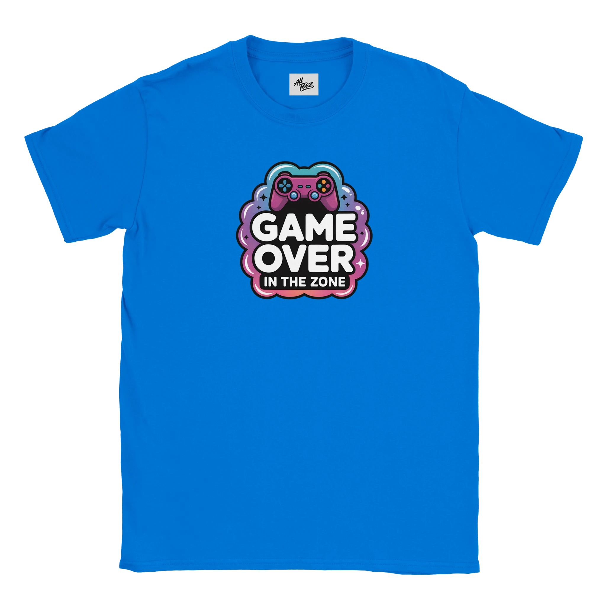 Kids Gamer T-Shirt flat lay - All Teez