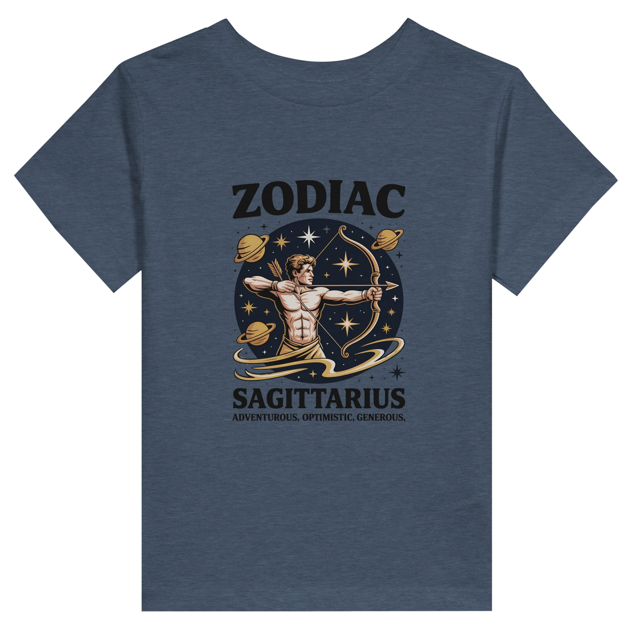 Sagittarius Zodiac Toddler T-Shirt The Archer Graphic Apparel - All Teez
