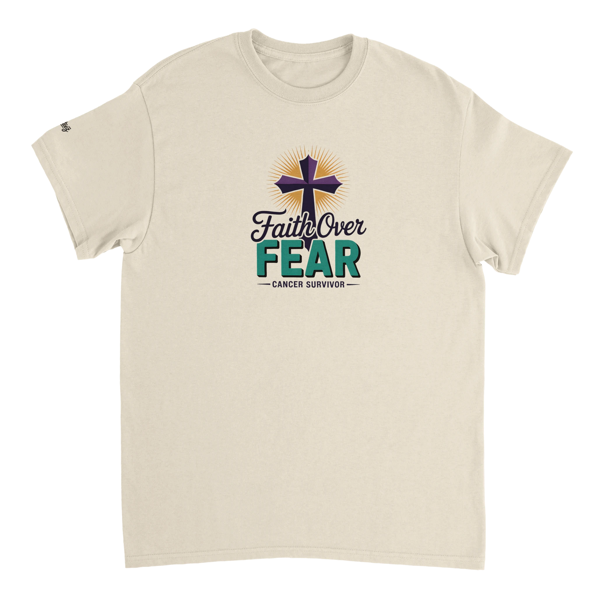 Strong Cancer Survivor T-Shirt back view - All Teez