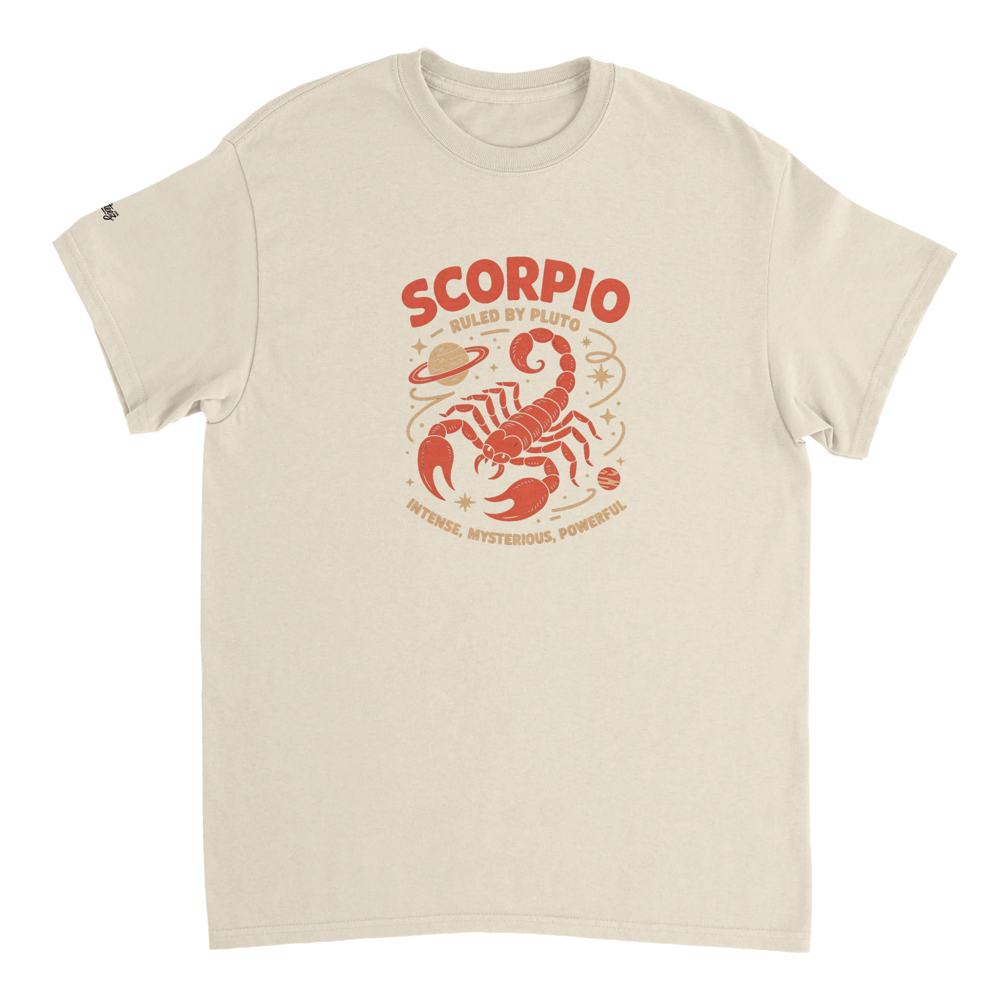 Scorpio Zodiac Astrology T-Shirt color view - All Teez