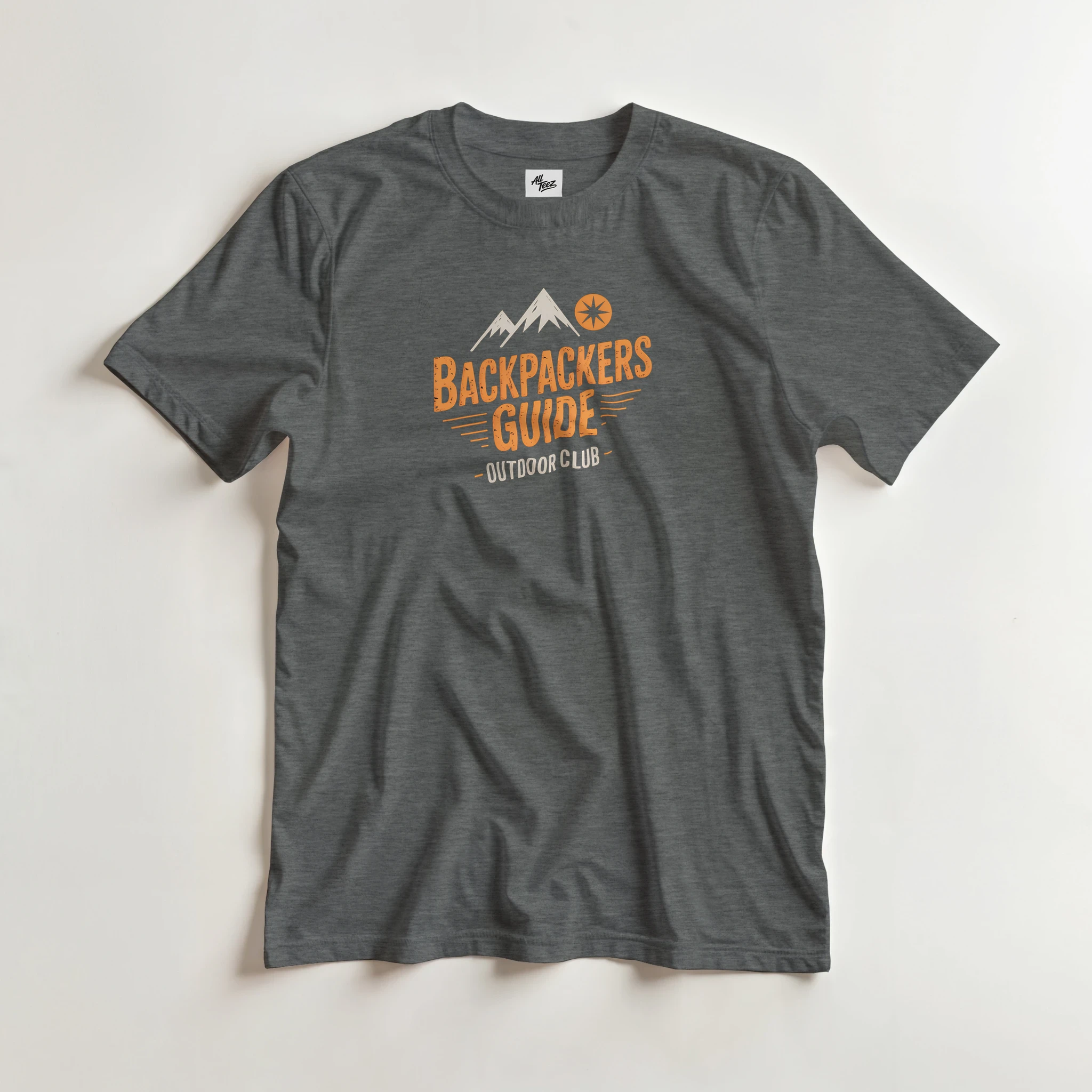 Outdoor Explorer Mens Heavyweight Cotton Backpacking T-Shirt - All Teez